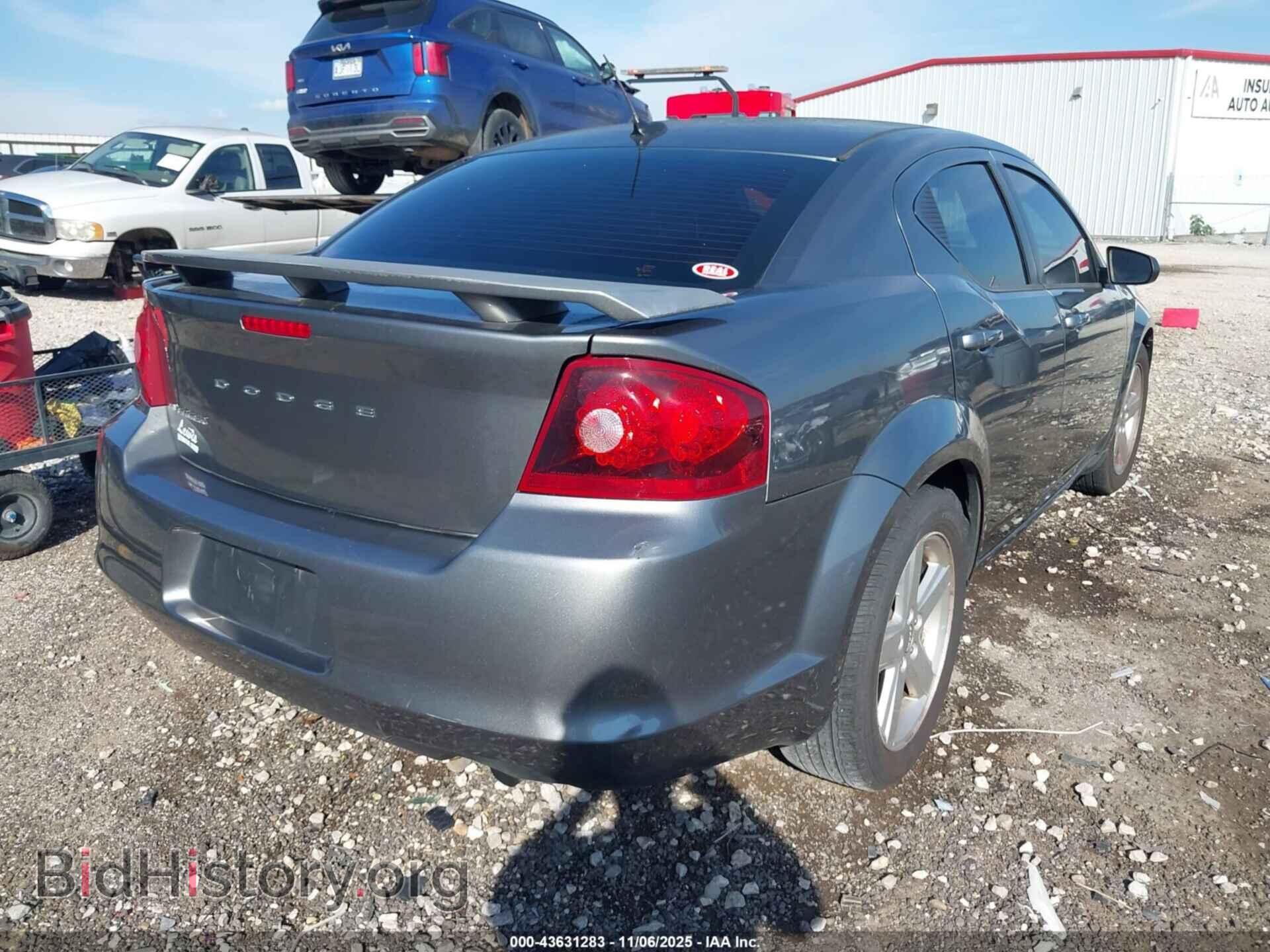 2013 DODGE AVENGER - VIN: 1C3CDZAB8DN537377 - Фото 4