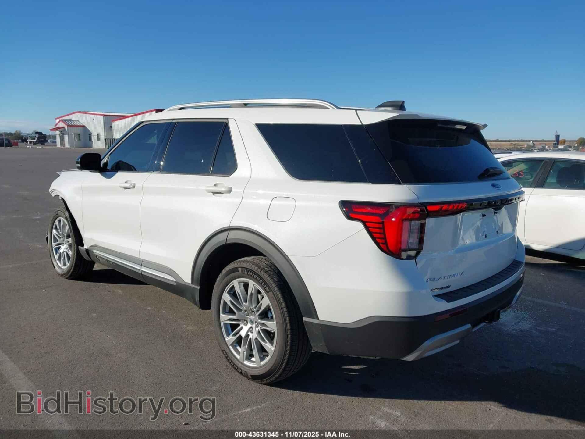 2025 FORD EXPLORER - VIN: 1FMUK8HH7SGC54878 - Фото 3