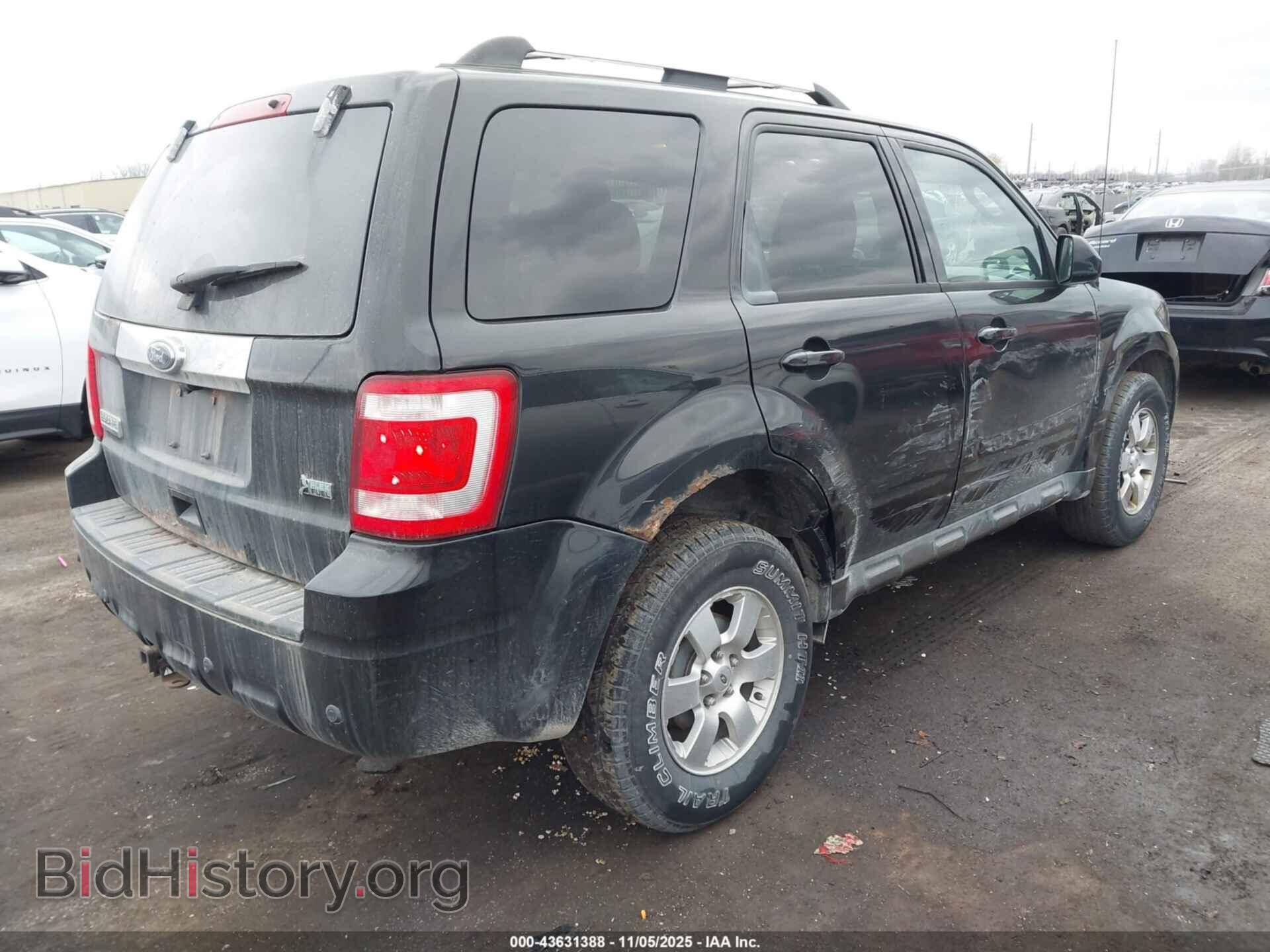 2011 FORD ESCAPE - VIN: 1FMCU9EG2BKA67665 - Фото 4