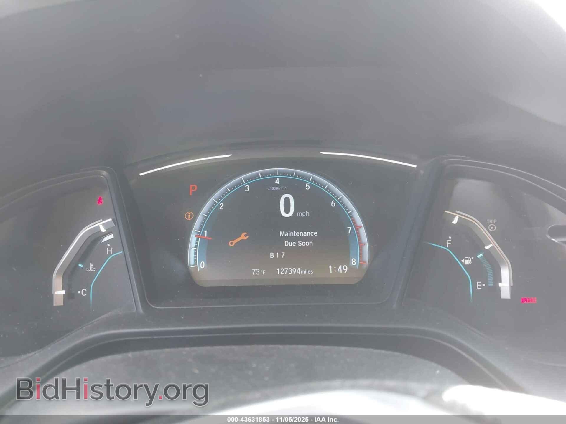 2019 HONDA CIVIC - VIN: 2HGFC2F64KH512448 - Фото 7