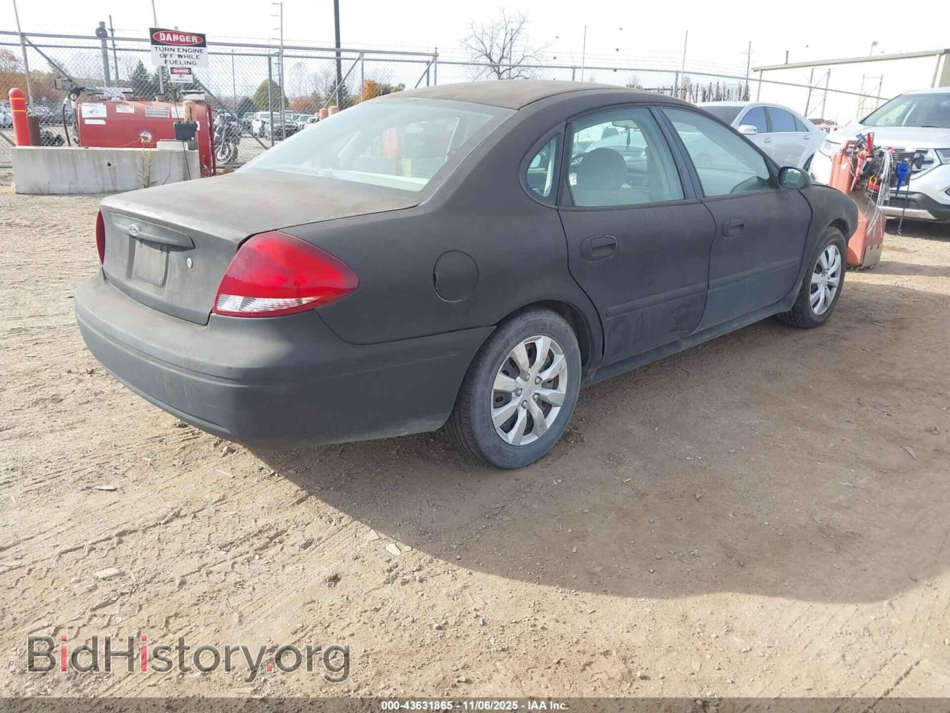 2007 FORD TAURUS - VIN: 1FAFP53U77A107185 - Фото 4