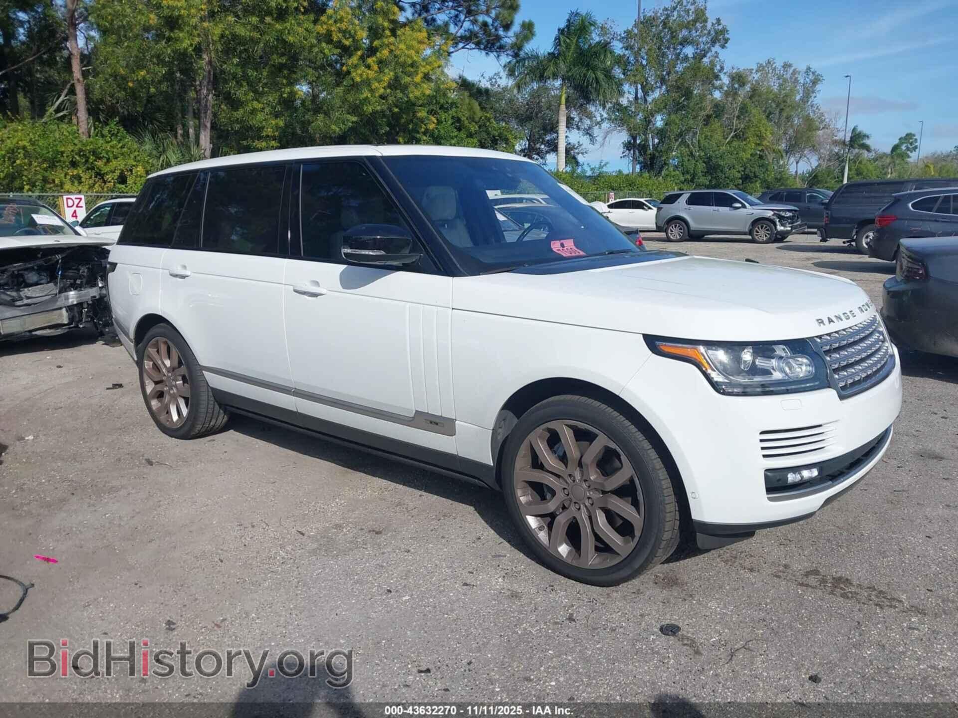 Photo SALGS5FE9HA342764 - LAND ROVER RANGE ROVER 2017