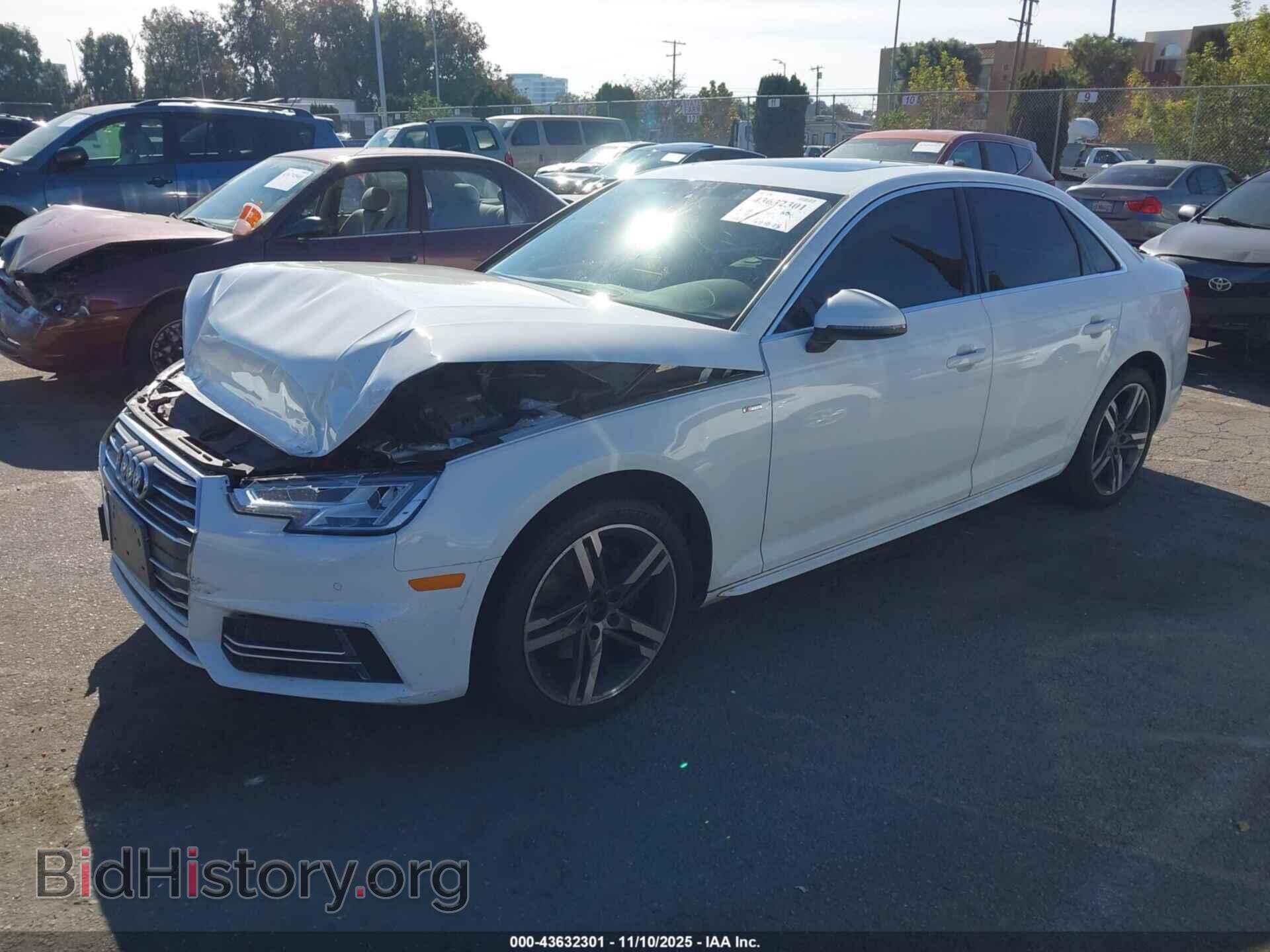 2017 AUDI A4 - VIN: WAULMAF43HA159695 - Фото 2
