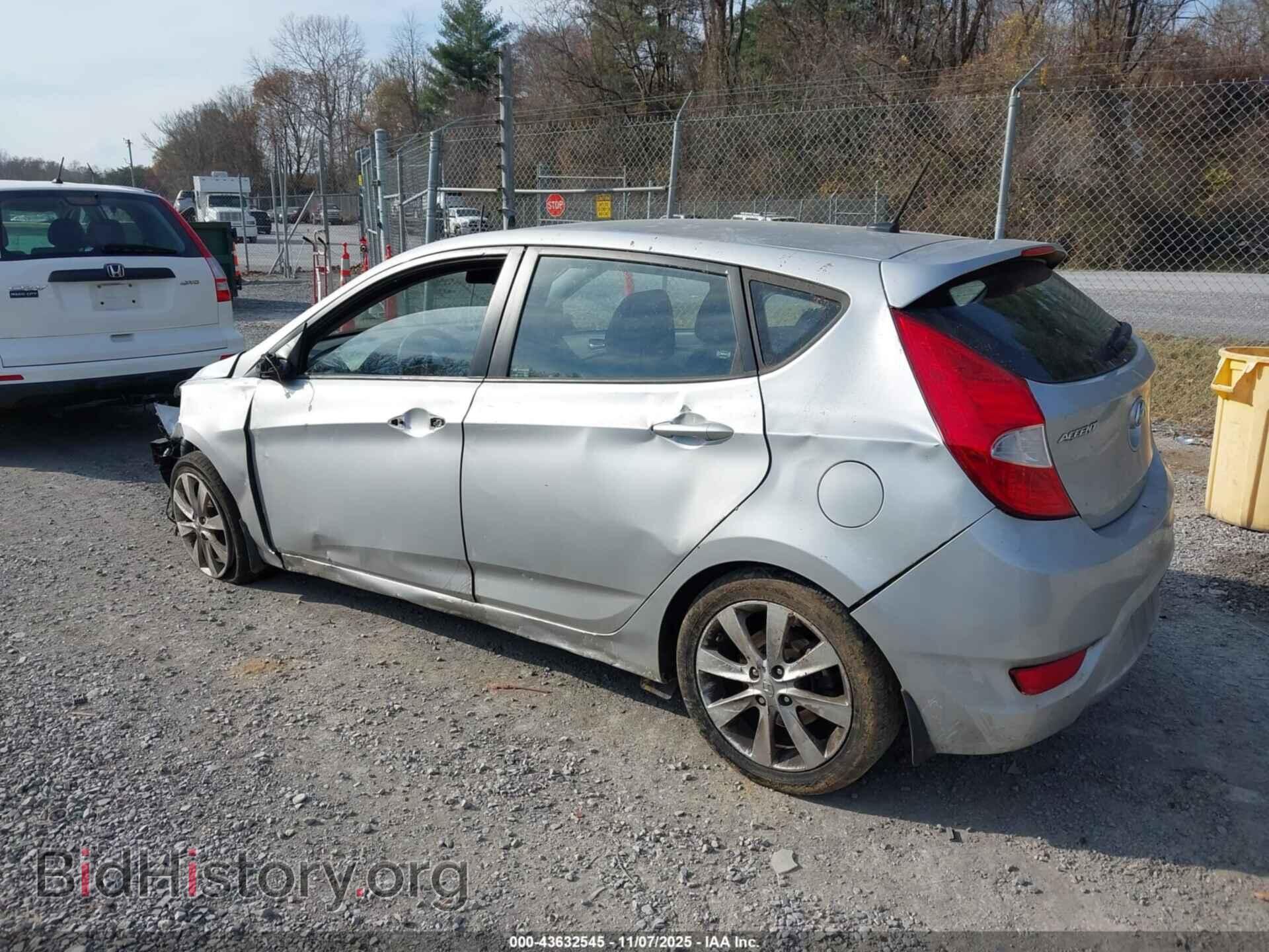 2012 HYUNDAI ACCENT - VIN: KMHCU5AE8CU049125 - Фото 3