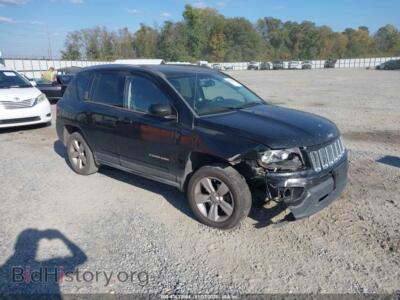 2014 Jeep COMPASS Latitude, черный — VIN 1C4NJCEB2ED703405, IAAI