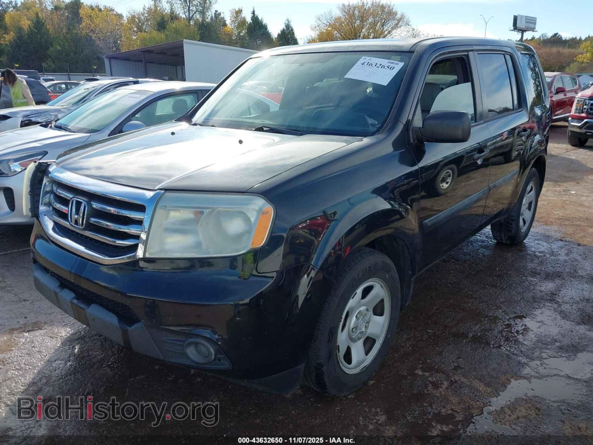 2014 HONDA PILOT - VIN: 5FNYF3H25EB010458 - Фото 2