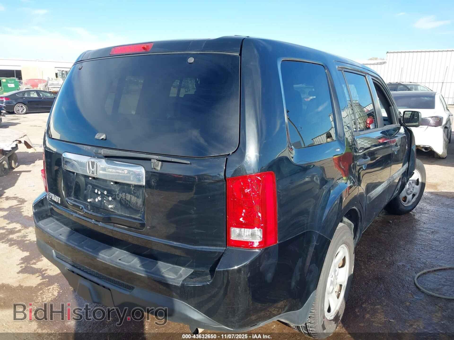 2014 HONDA PILOT - VIN: 5FNYF3H25EB010458 - Фото 4