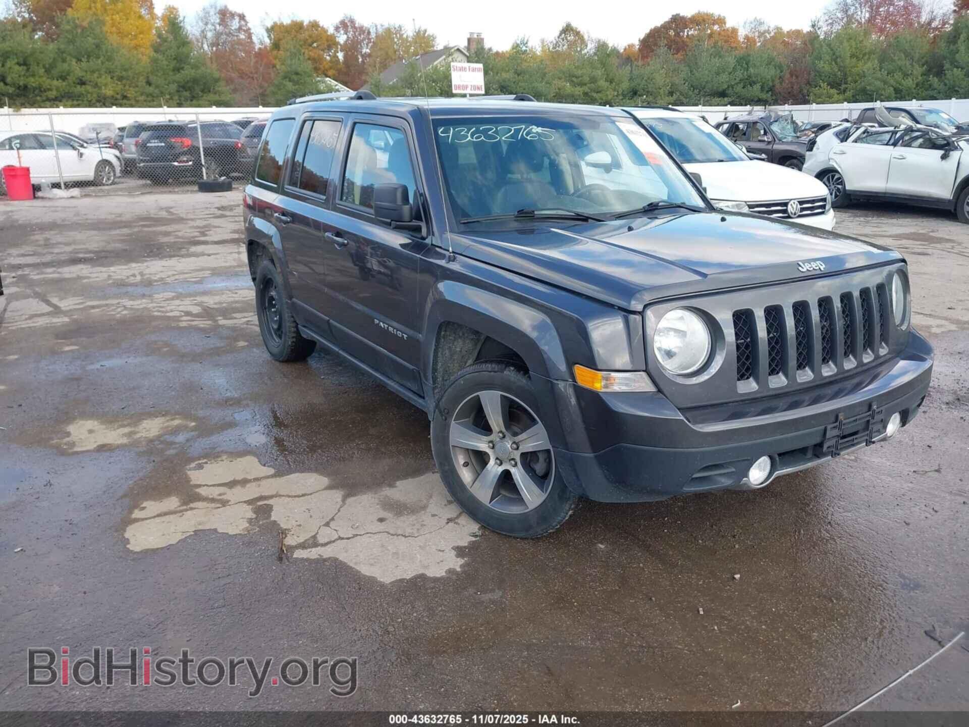 Photo 1C4NJPFA3HD187783 - JEEP PATRIOT 2017