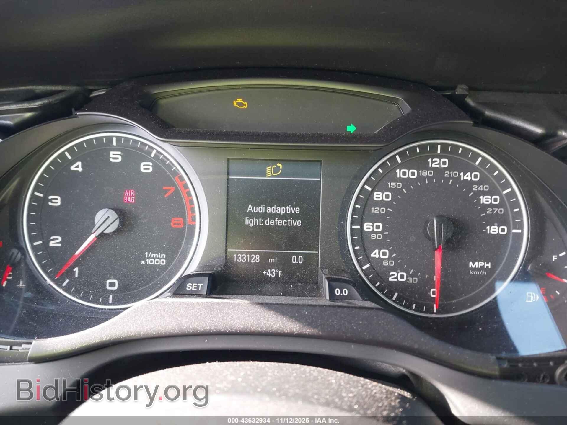 2012 AUDI A4 - VIN: WAUMFAFL3CN007343 - Фото 7