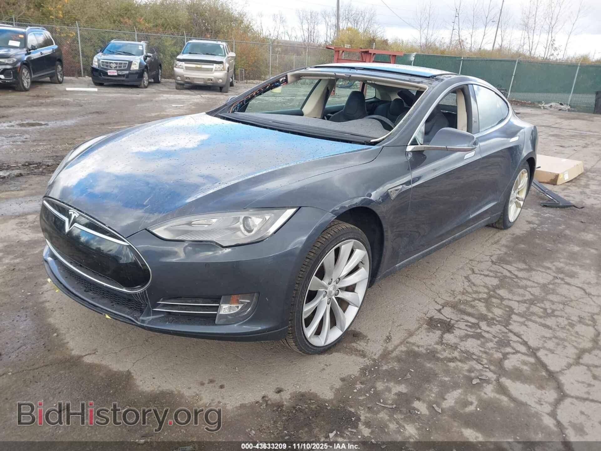 2014 TESLA MODEL S - VIN: 5YJSA1H15EFP51824 - Photo 2