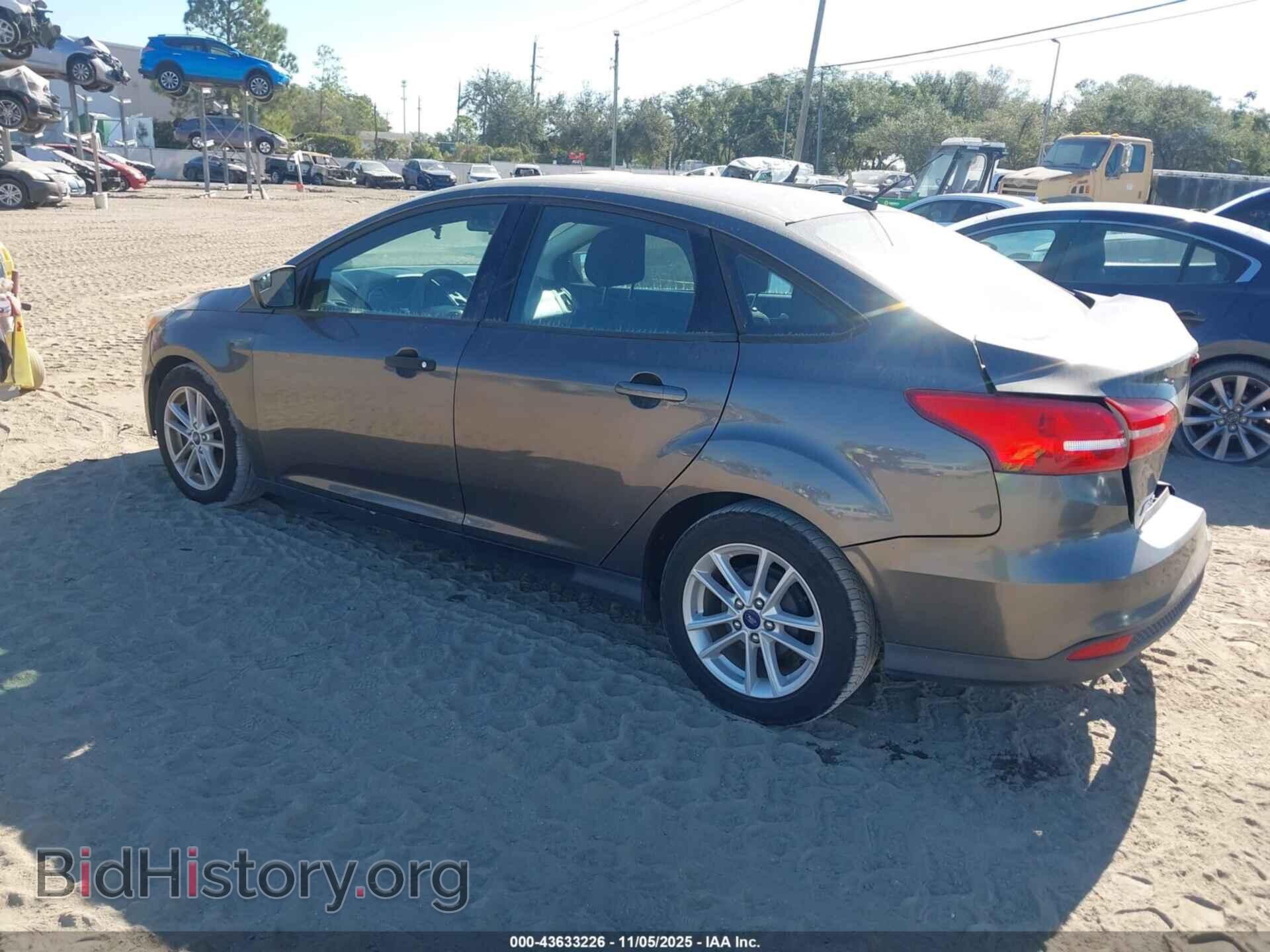 2018 FORD FOCUS - VIN: 1FADP3F27JL245343 - Фото 3