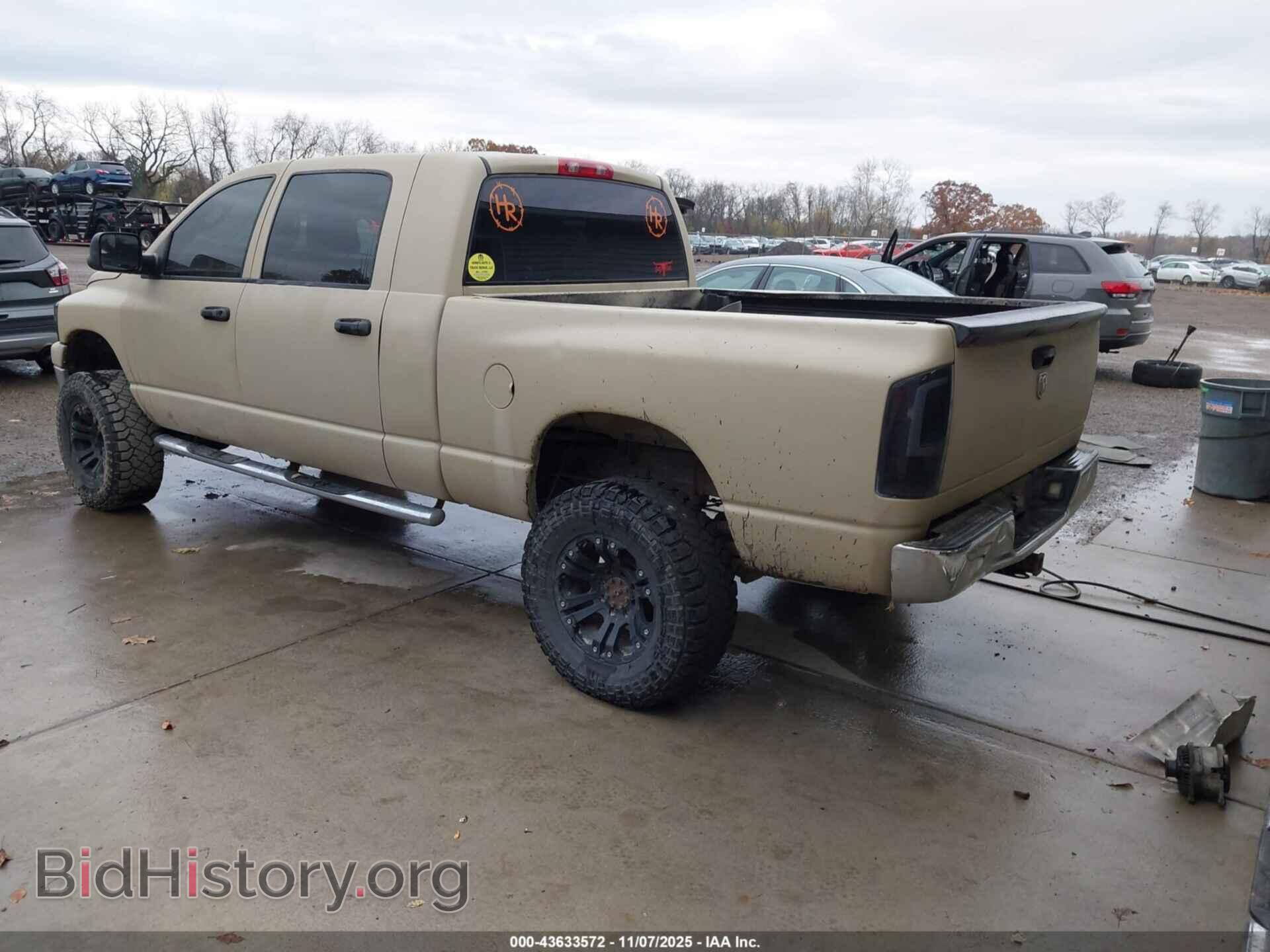 2006 DODGE RAM 2500 - VIN: 3D7KS29D46G158582 - Фото 3
