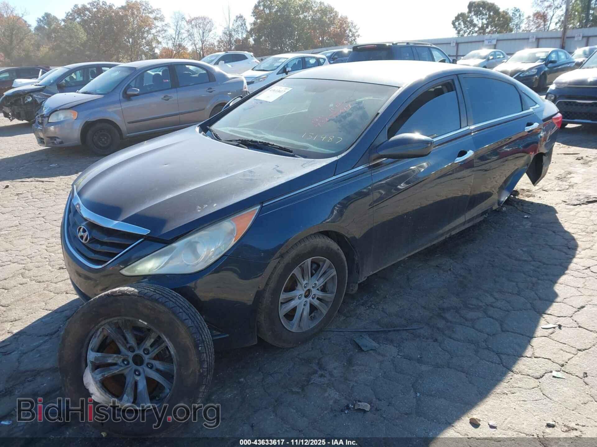 2011 HYUNDAI SONATA - VIN: 5NPEB4AC8BH131487 - Фото 2