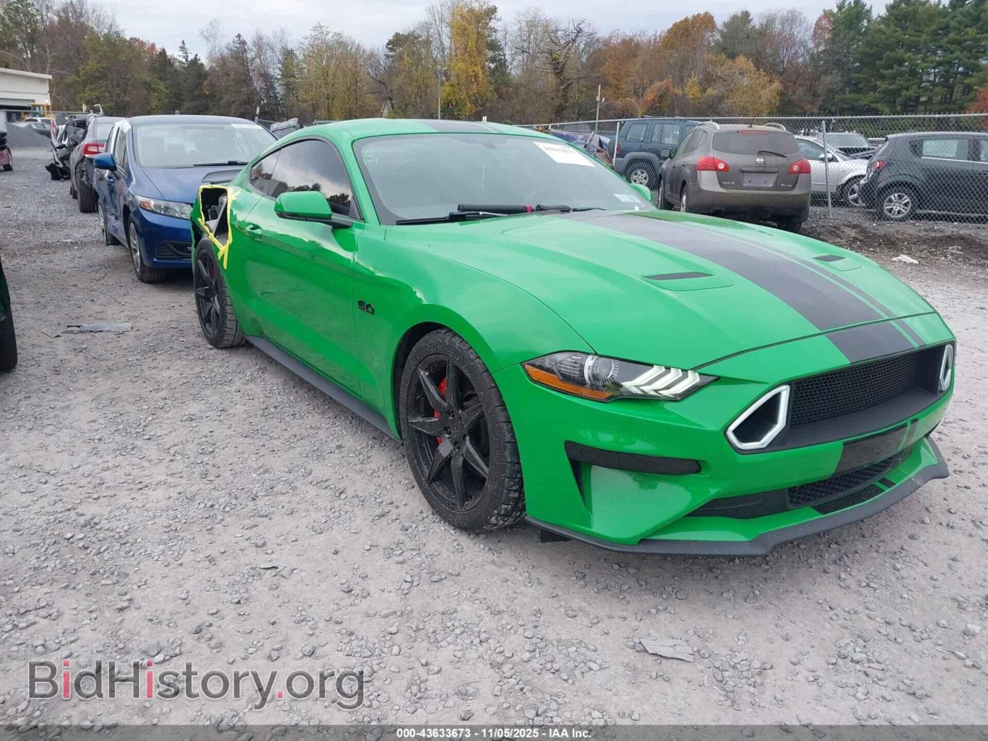 Фотография 1FA6P8CF3K5156873 - FORD MUSTANG 2019