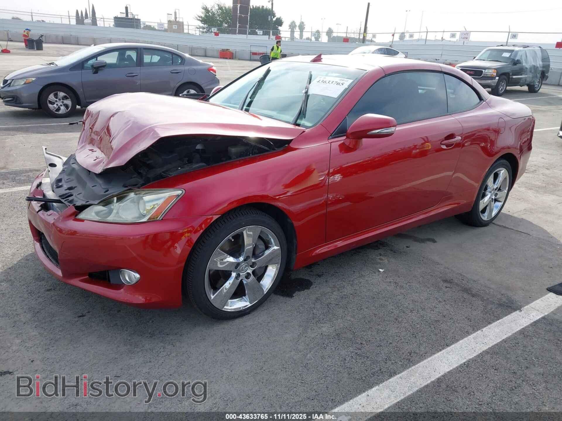 2010 LEXUS IS 350C - VIN: JTHFE2C24A2502406 - Фото 2