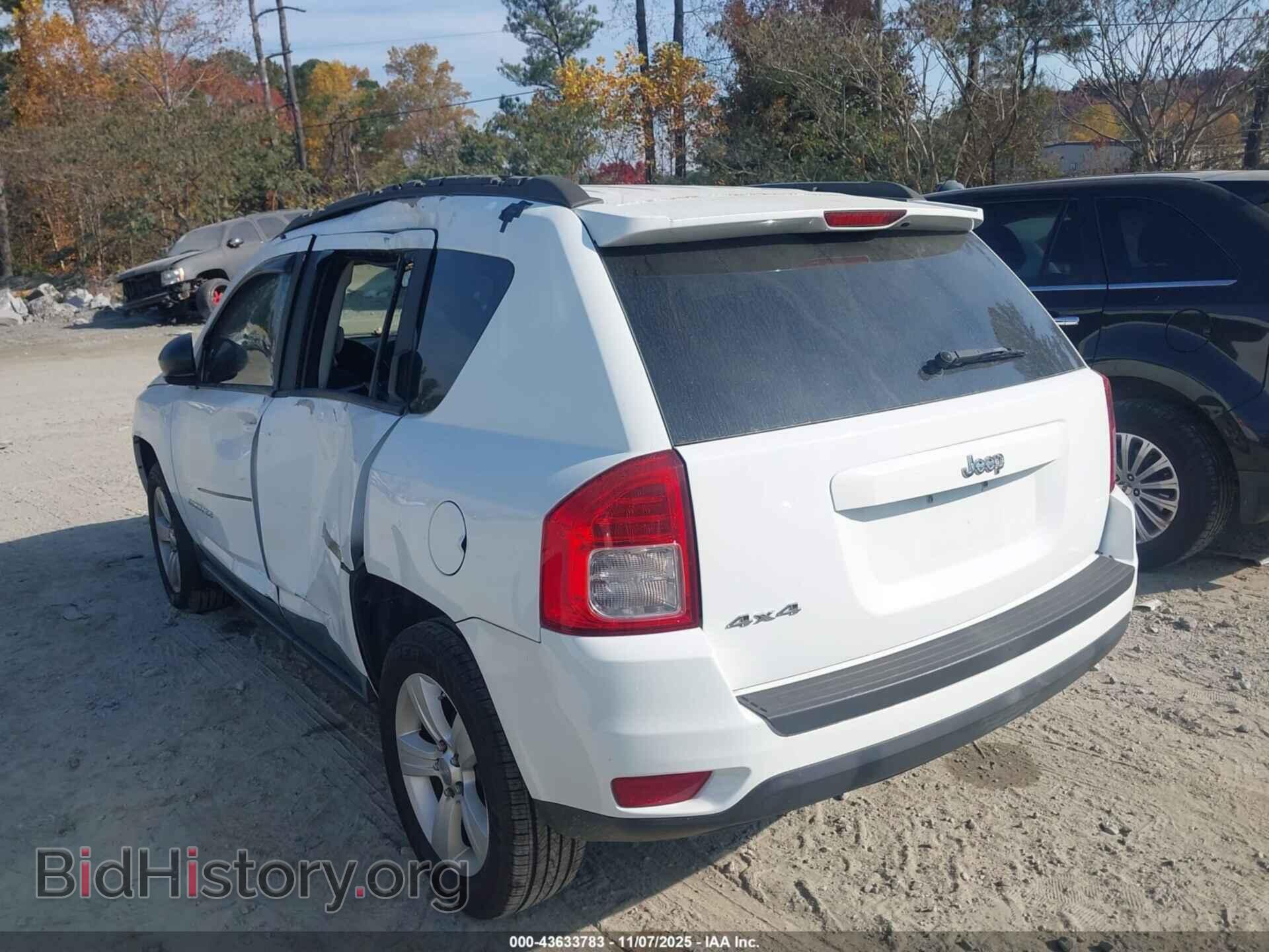 2012 JEEP COMPASS - VIN: 1C4NJDBB8CD515074 - Фото 3