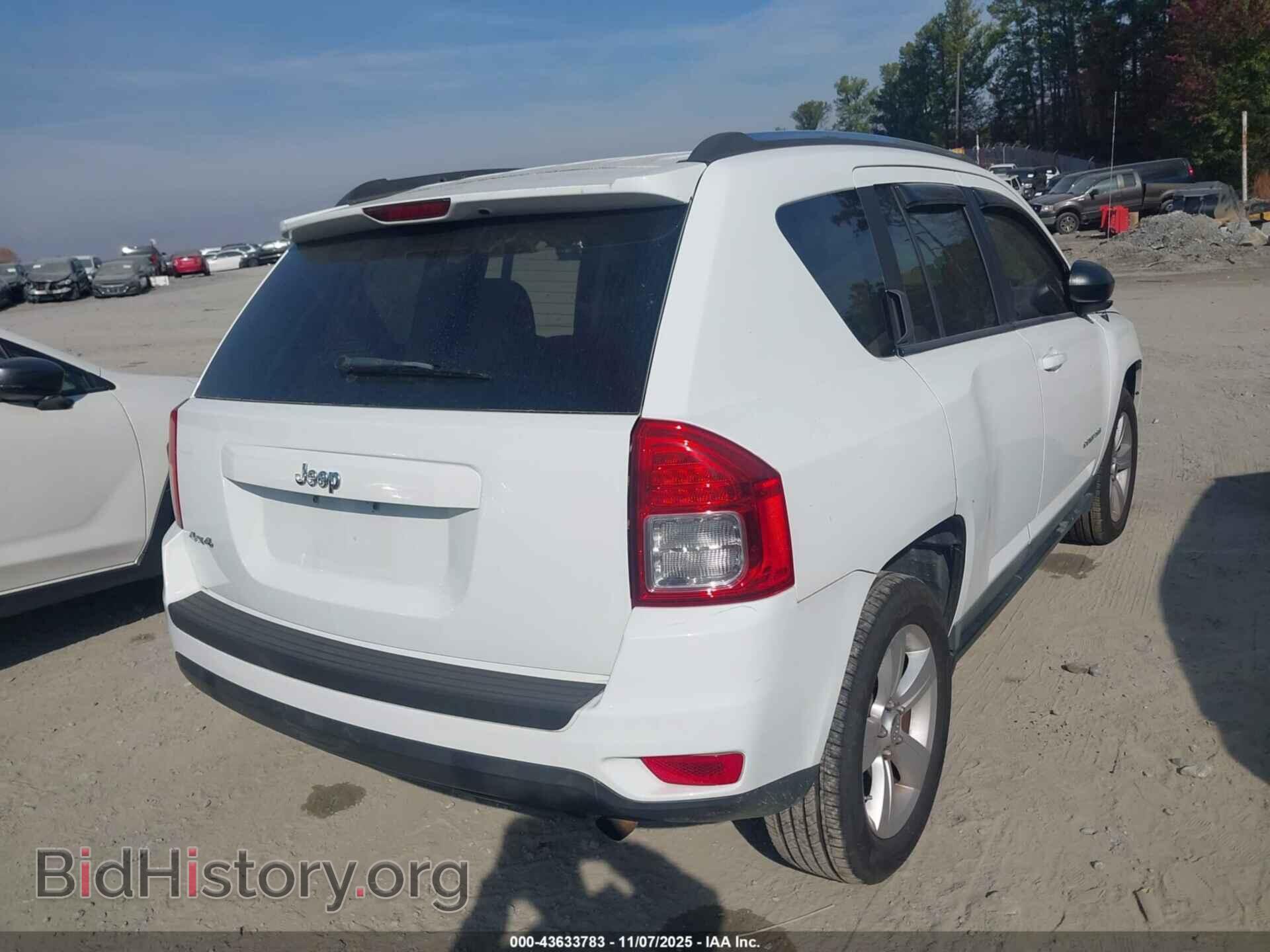 2012 JEEP COMPASS - VIN: 1C4NJDBB8CD515074 - Фото 4