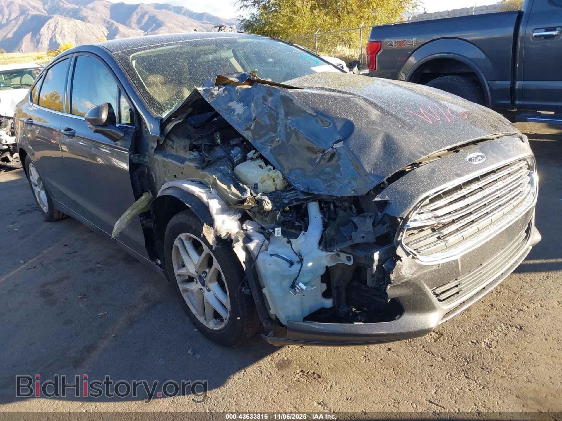 Photo 3FA6P0HD9GR385667 - FORD FUSION 2016