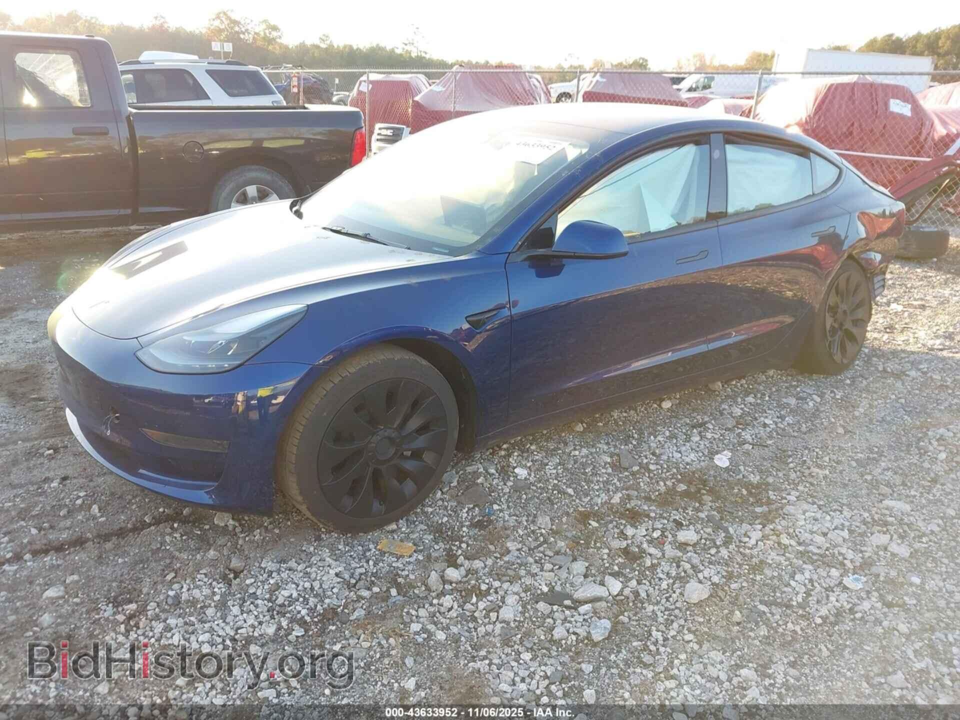 2023 TESLA MODEL 3 - VIN: 5YJ3E1EAXPF581153 - Фото 2