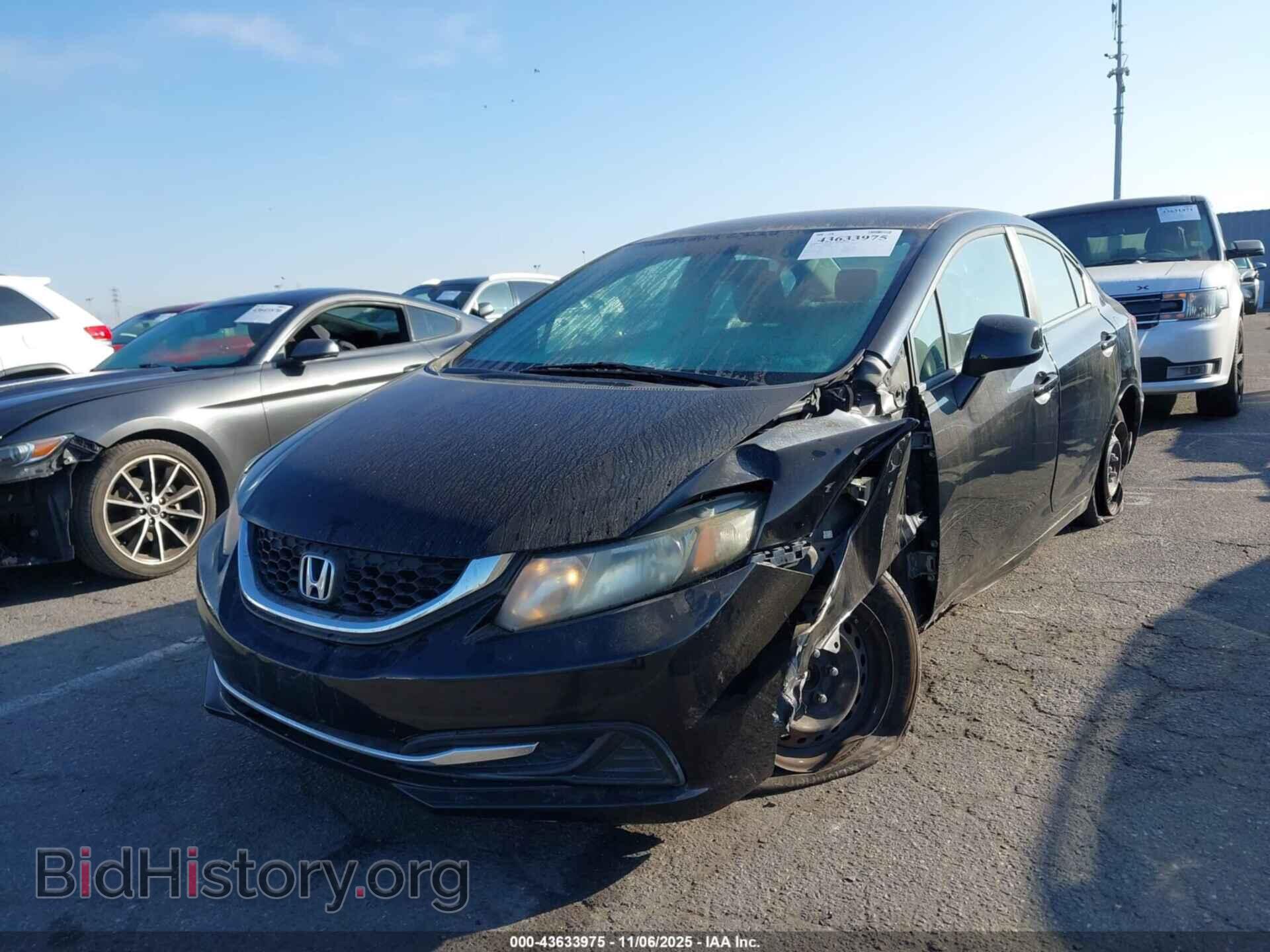 2013 HONDA CIVIC - VIN: 19XFB2E52DE069953 - Фото 2