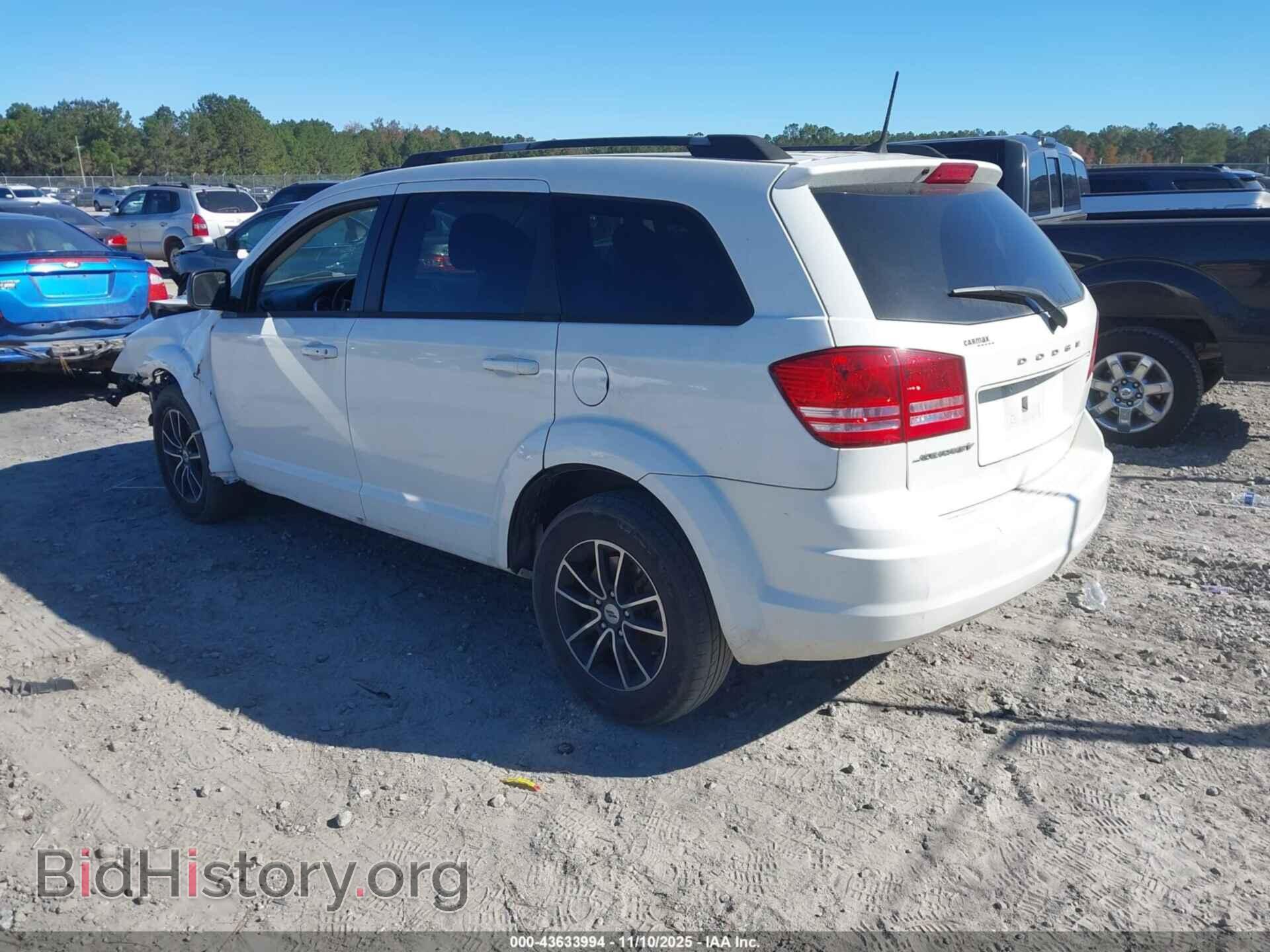 2018 DODGE JOURNEY - VIN: 3C4PDCAB0JT444696 - Фото 3