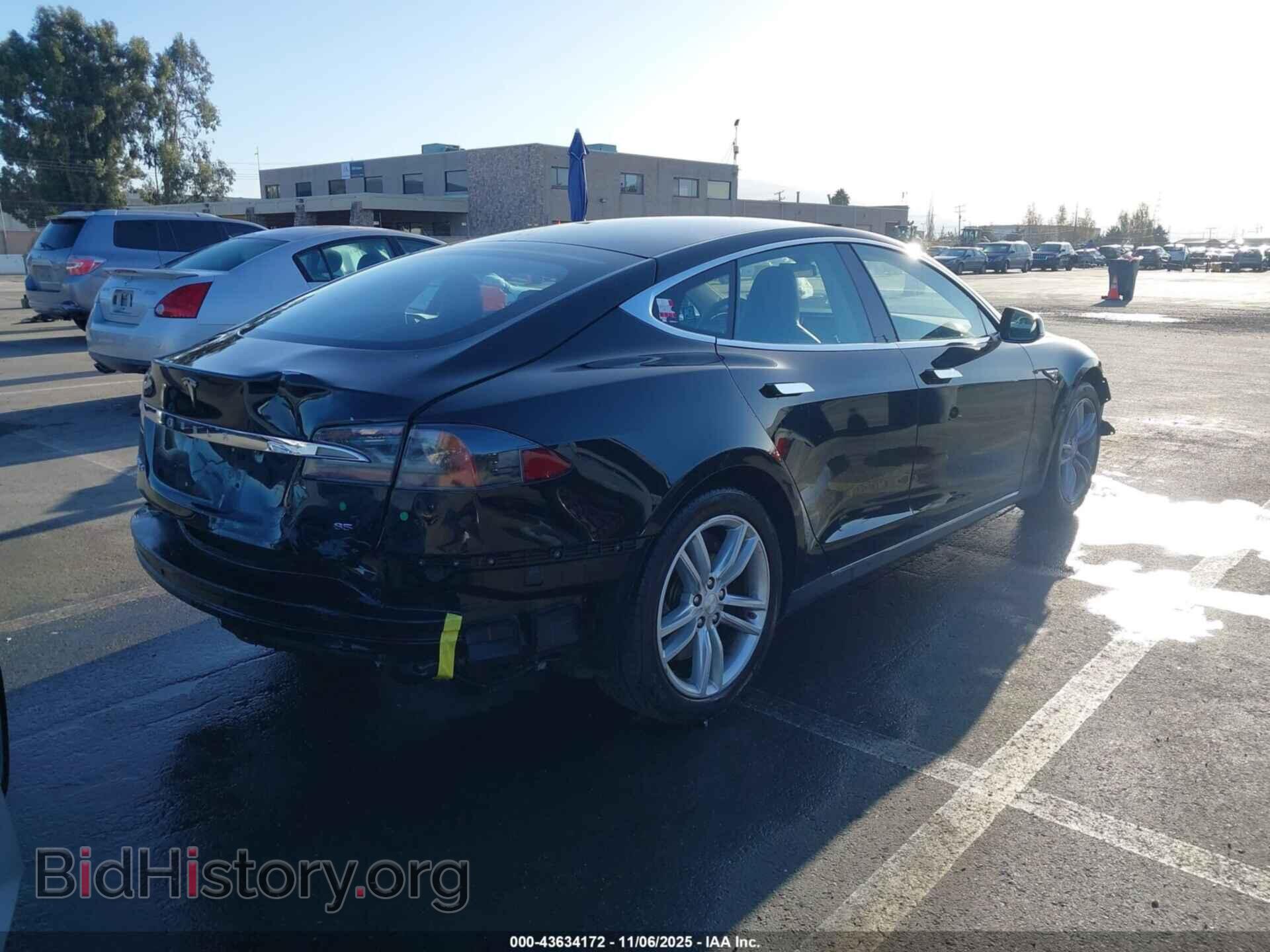 2014 TESLA MODEL S - VIN: 5YJSA1H12EFP55765 - Фото 4