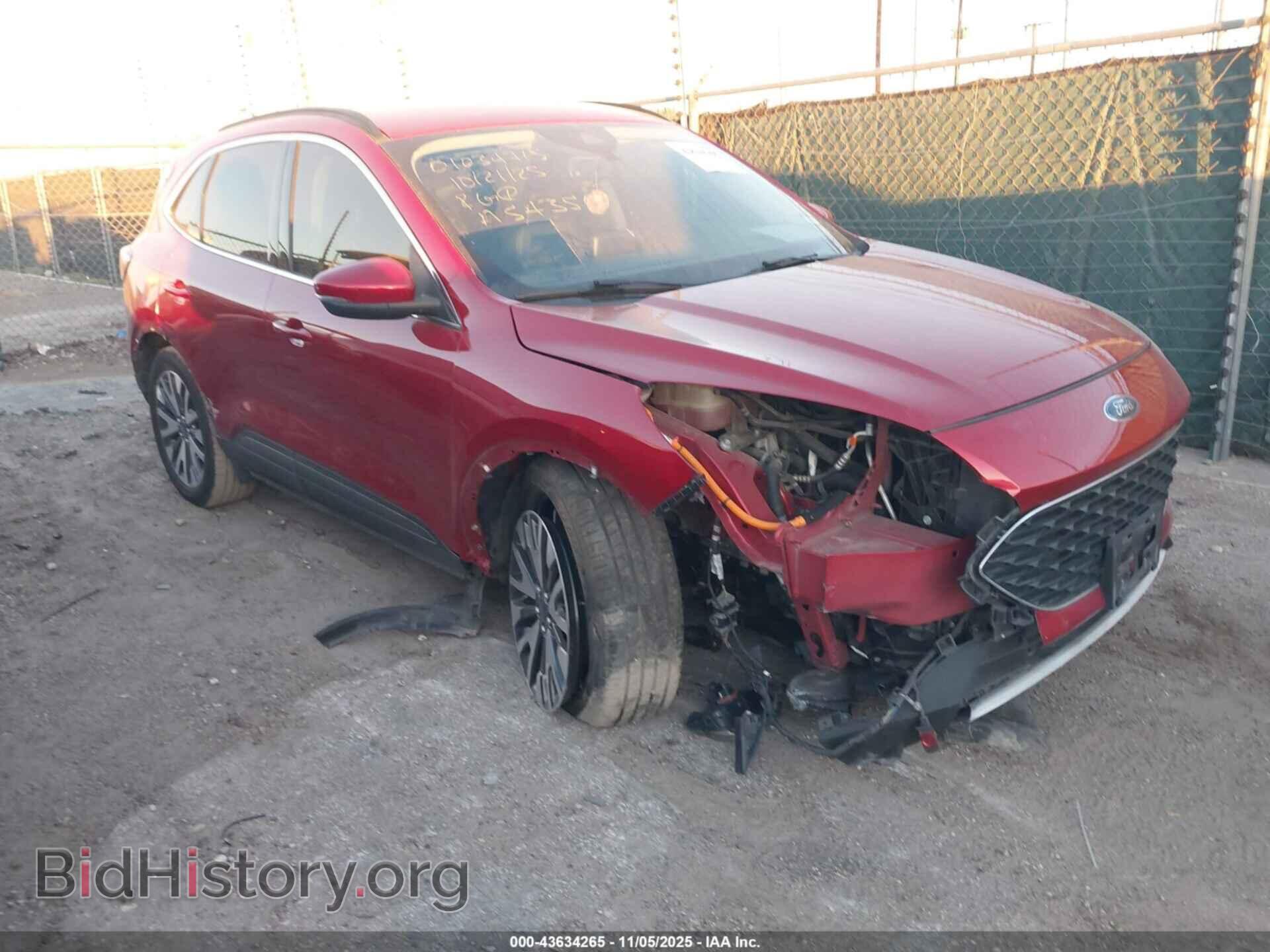 Photo 1FMCU0DZ5LUA54350 - FORD ESCAPE 2020