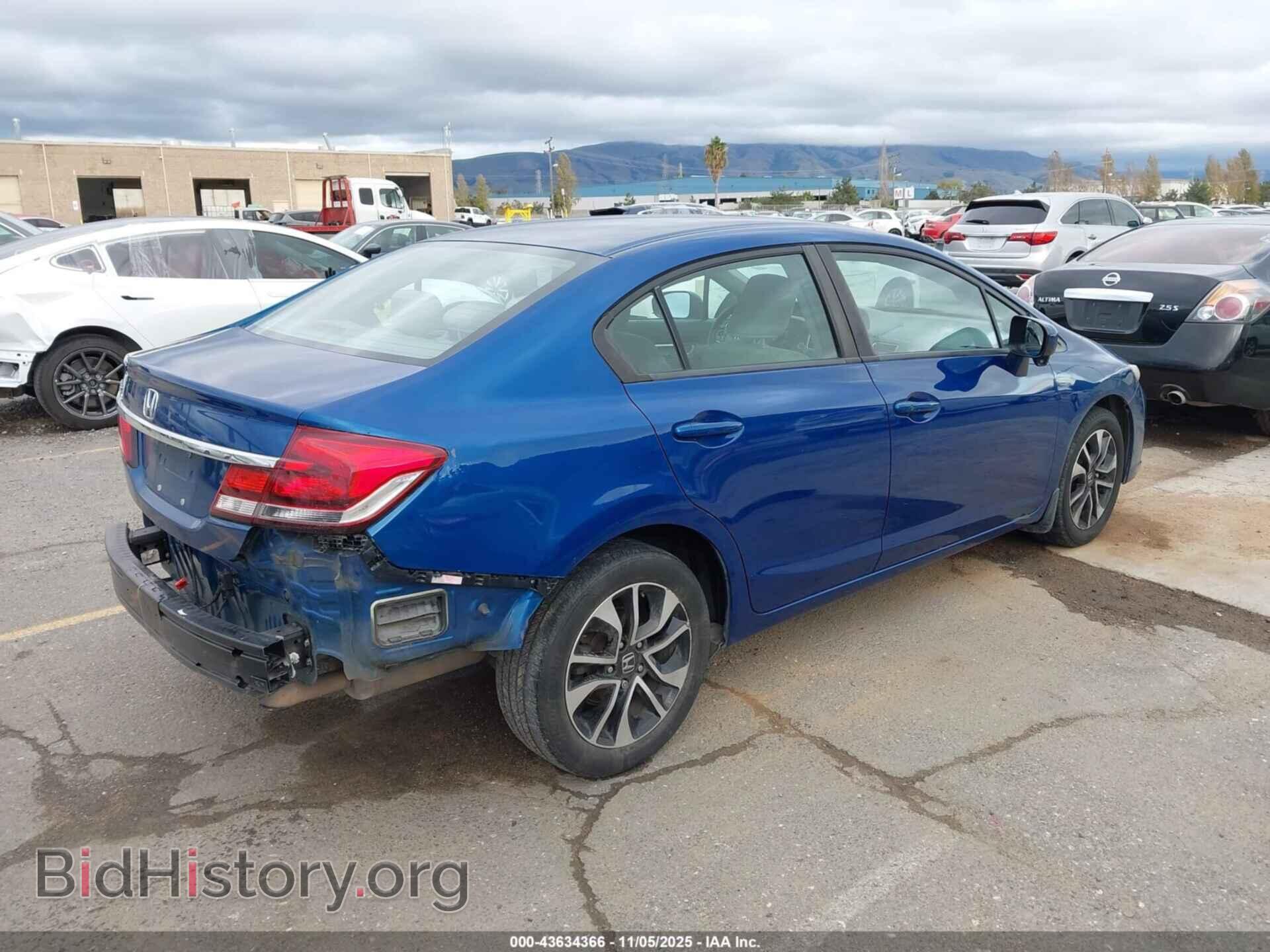 2014 HONDA CIVIC - VIN: 19XFB2F88EE260898 - Фото 4