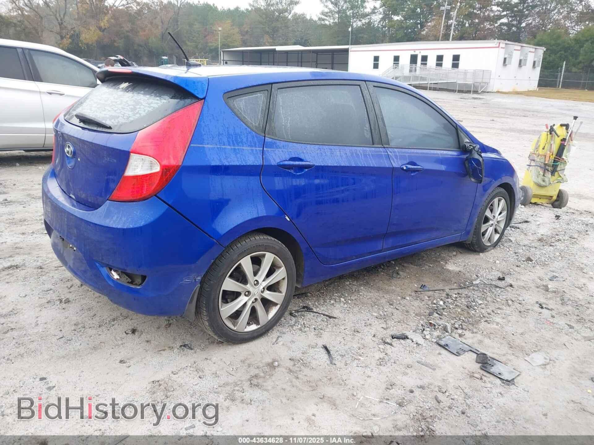 2013 HYUNDAI ACCENT - VIN: KMHCU5AE1DU060145 - Фото 4
