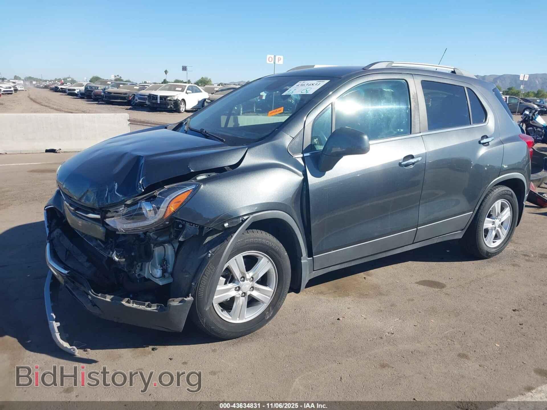 2019 CHEVROLET TRAX - VIN: 3GNCJLSB7KL184716 - Фото 2
