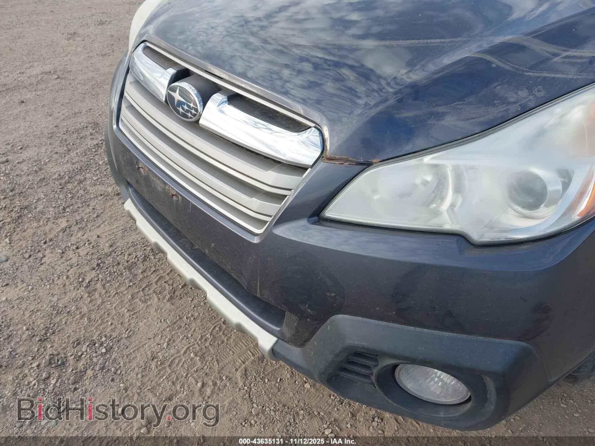 2014 SUBARU OUTBACK - VIN: 4S4BRBMC4E3251233 - Фото 6