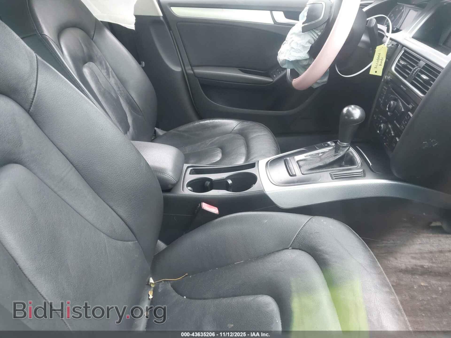 2012 AUDI A4 - VIN: WAUBFAFL1CA114101 - Фото 5