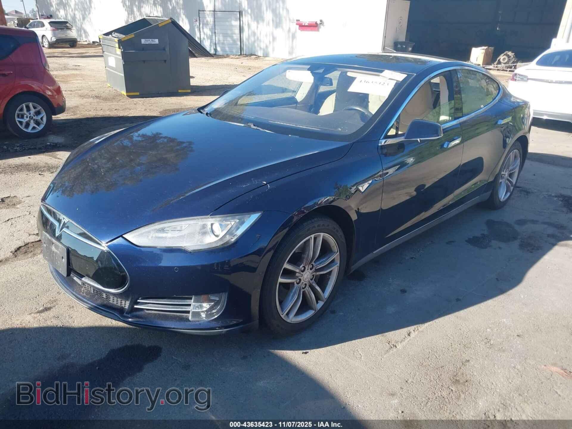 2015 TESLA MODEL S - VIN: 5YJSA1S1XFFP77006 - Фото 2