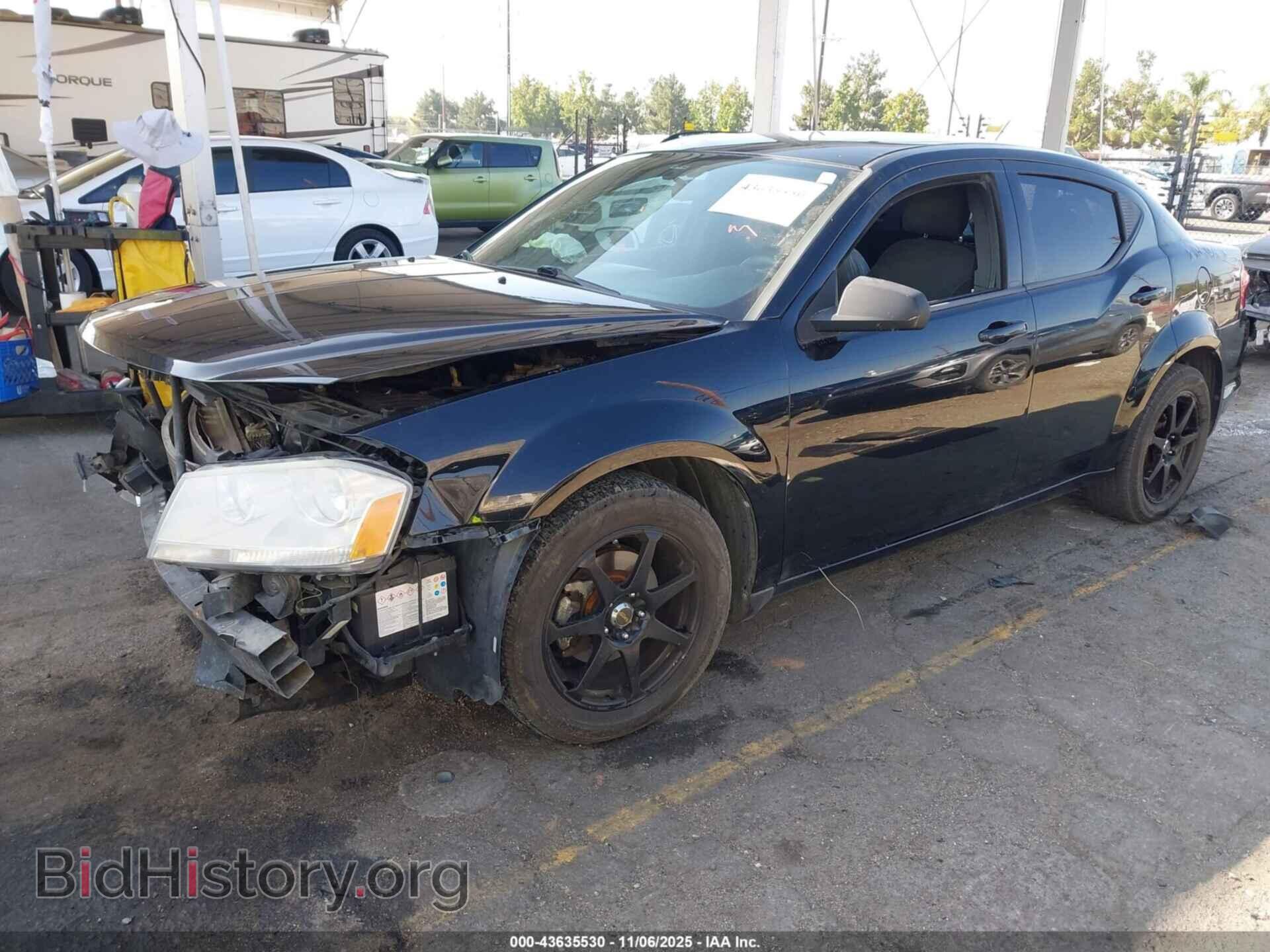 2013 DODGE AVENGER - VIN: 1C3CDZAB7DN614109 - Фото 2