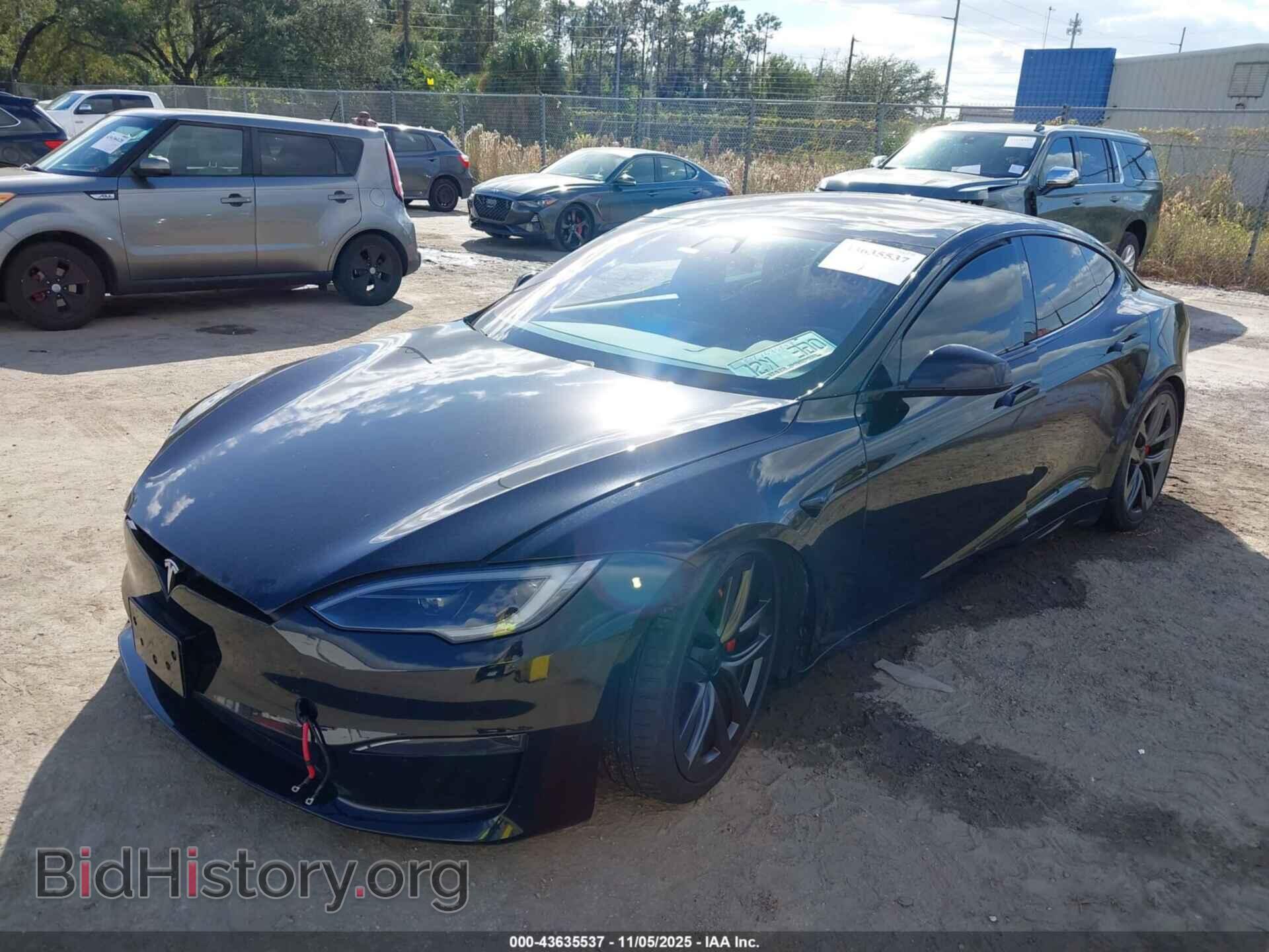 2023 TESLA MODEL S - VIN: 5YJSA1E61PF512855 - Фото 2