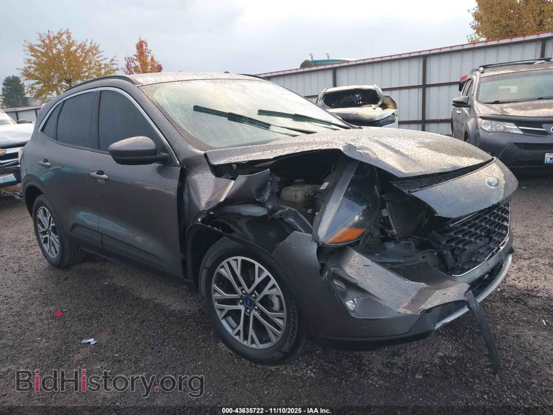 Photo 1FMCU9H63MUA52182 - FORD ESCAPE 2021