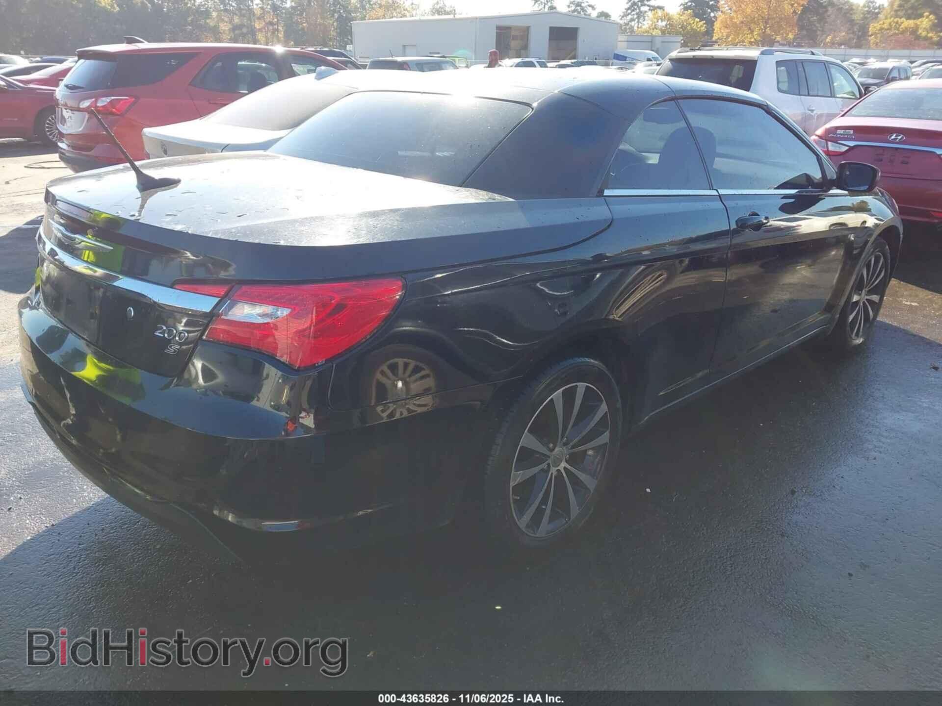 2013 CHRYSLER 200 - VIN: 1C3BCBGG2DN504626 - Фото 4