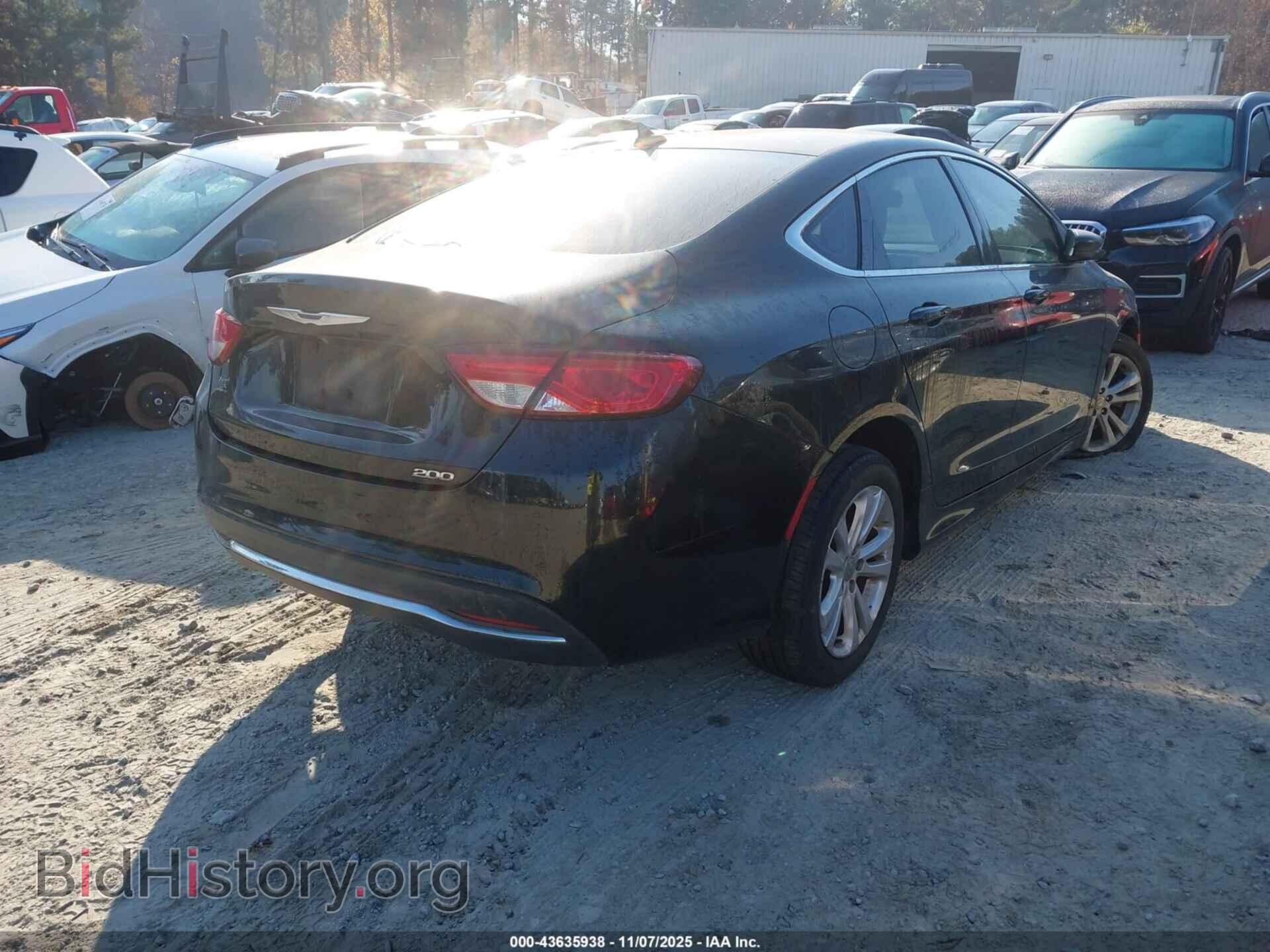 2015 CHRYSLER 200 - VIN: 1C3CCCAB0FN600930 - Фото 4