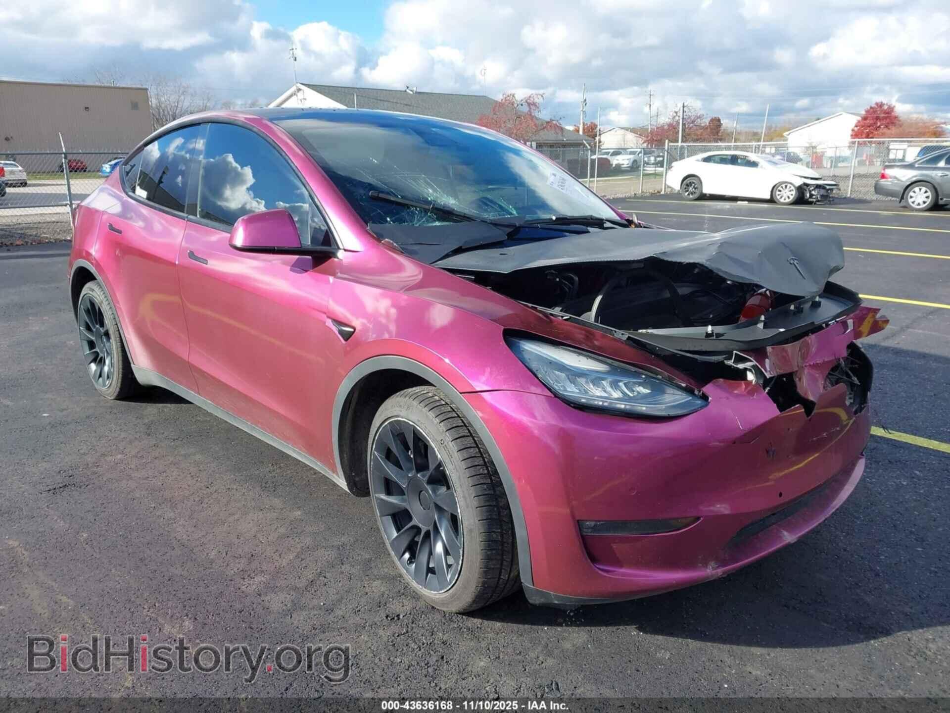 Фотография 5YJYGDEEXMF192450 - TESLA MODEL Y 2021