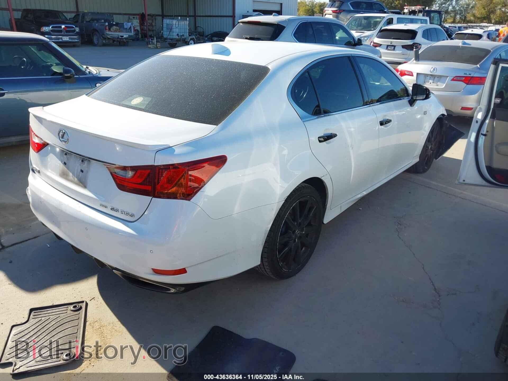 2015 LEXUS GS 350 - VIN: JTHCE1BL2FA001289 - Фото 4