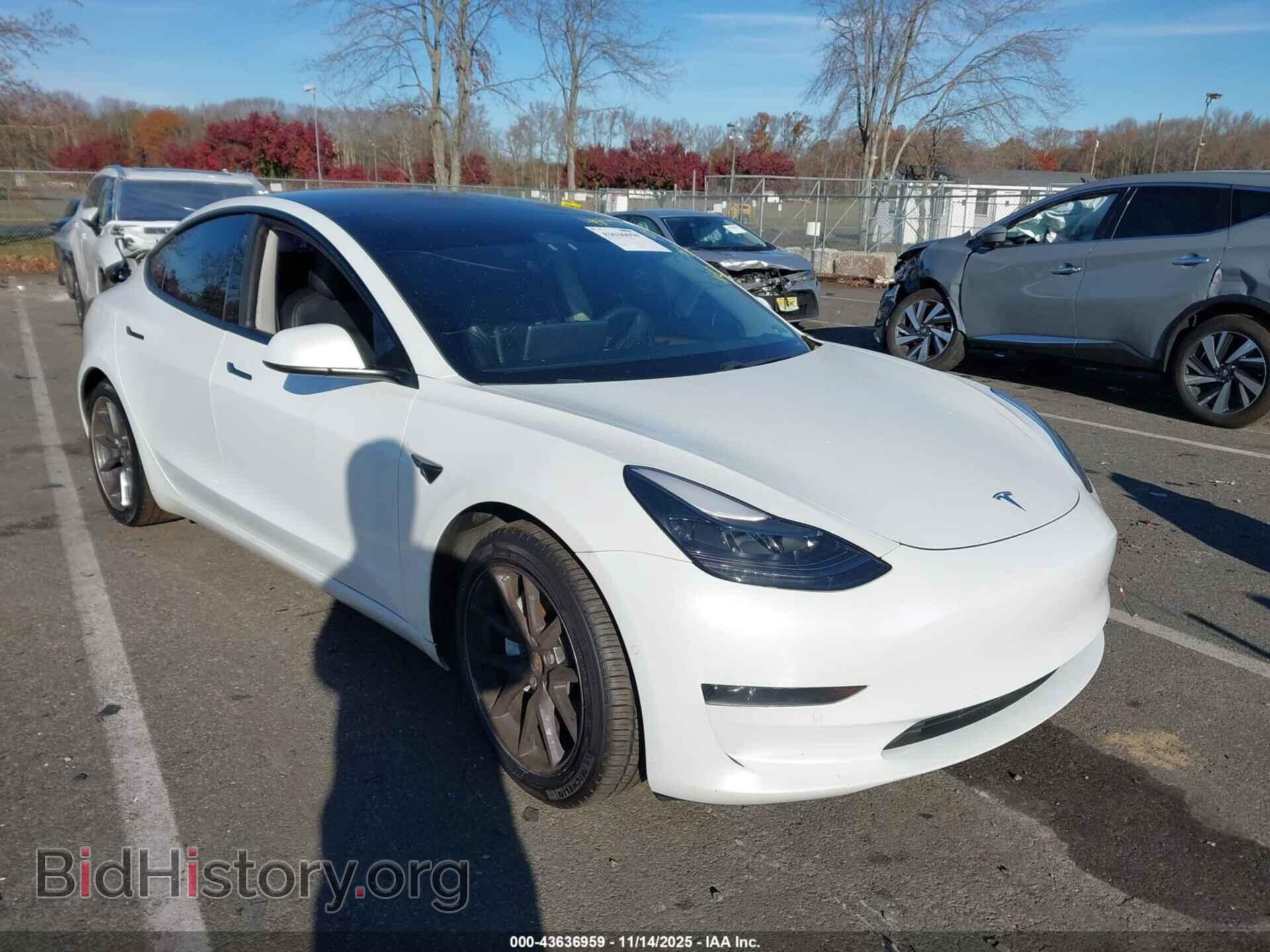 Photo 5YJ3E1EA2MF987066 - TESLA MODEL 3 2021