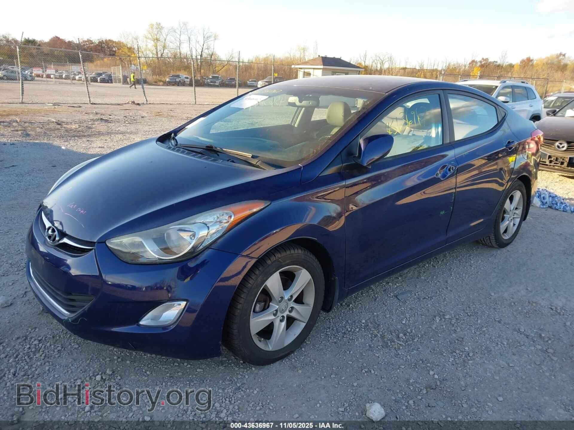 2013 HYUNDAI ELANTRA - VIN: 5NPDH4AE0DH399562 - Фото 2