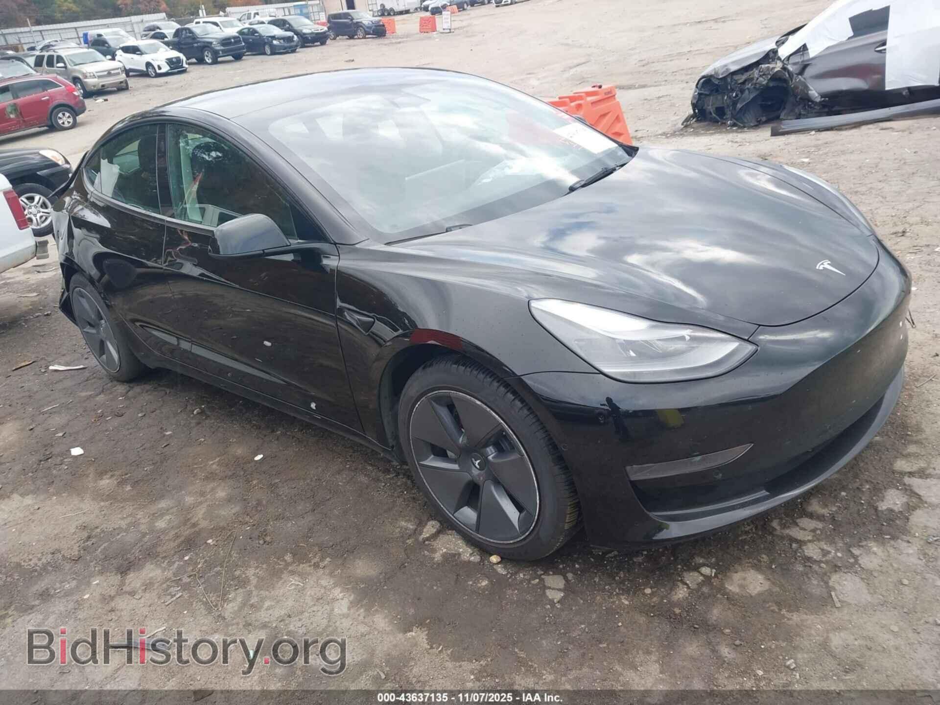 Photo 5YJ3E1EA4MF092078 - TESLA MODEL 3 2021