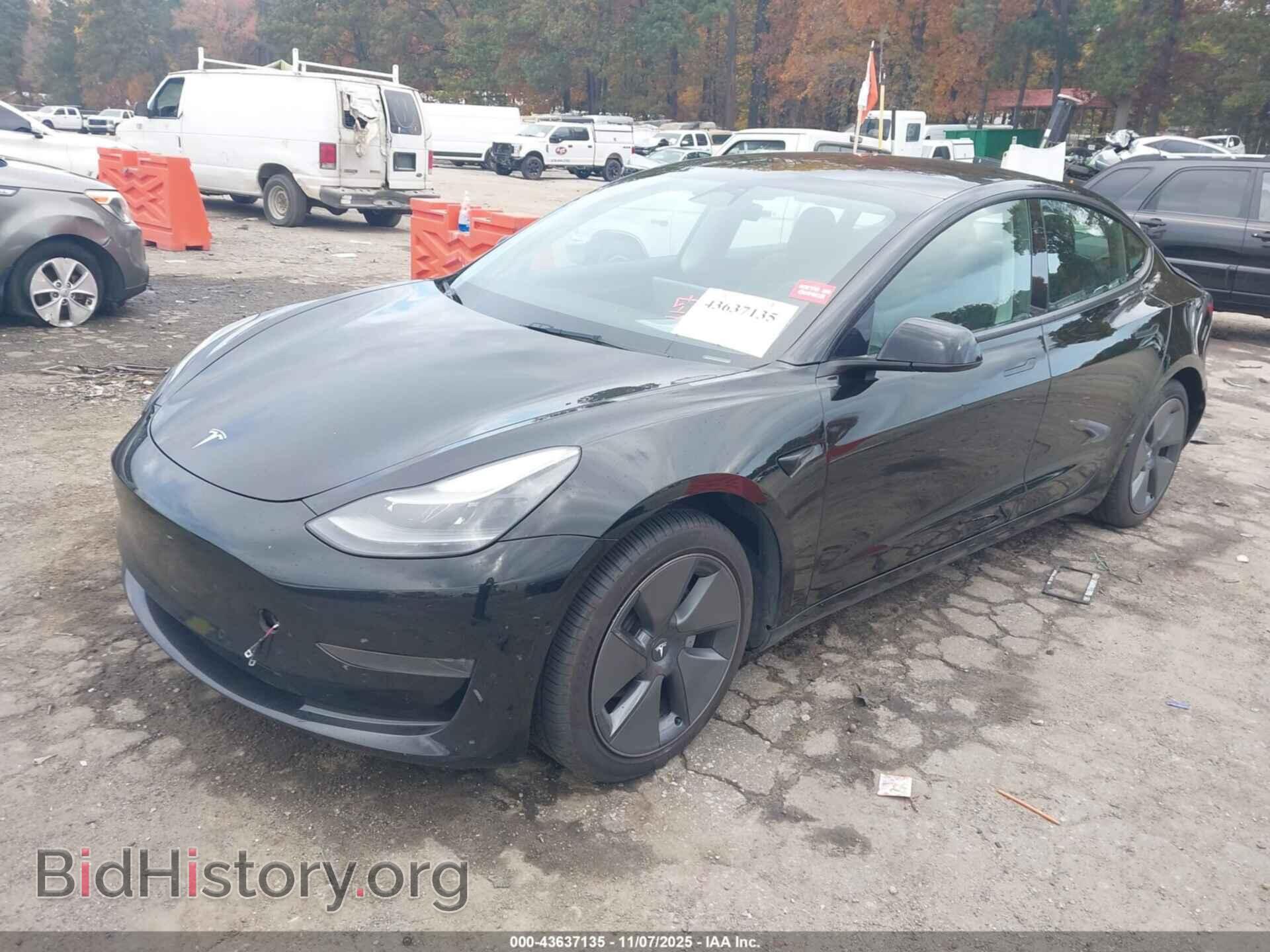 2021 TESLA MODEL 3 - VIN: 5YJ3E1EA4MF092078 - Фото 2