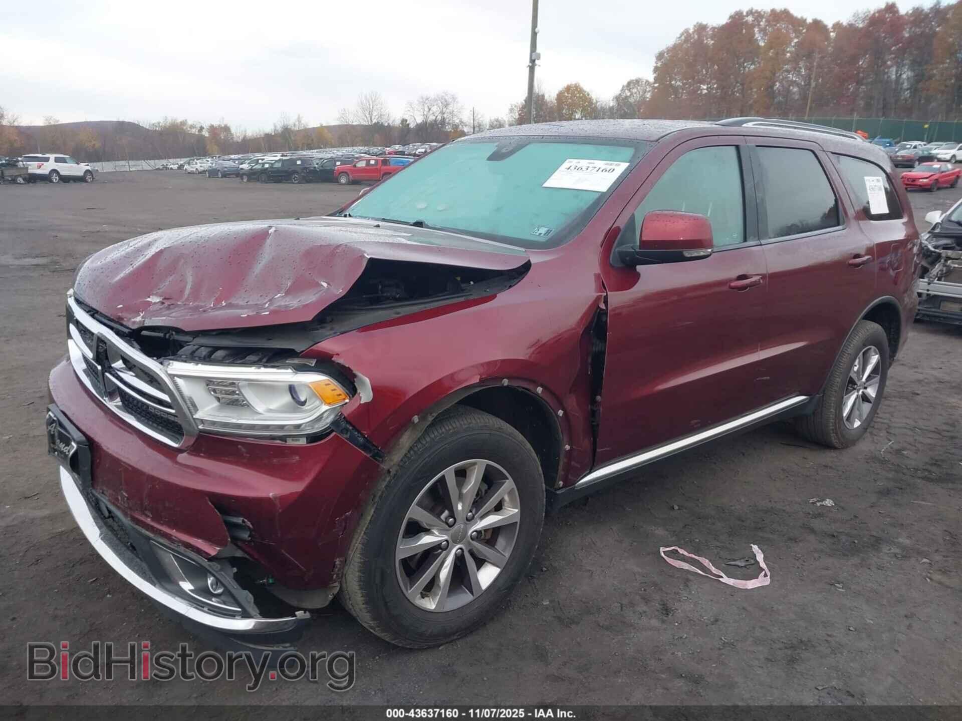 2016 DODGE DURANGO - VIN: 1C4RDJDG8GC353507 - Фото 2