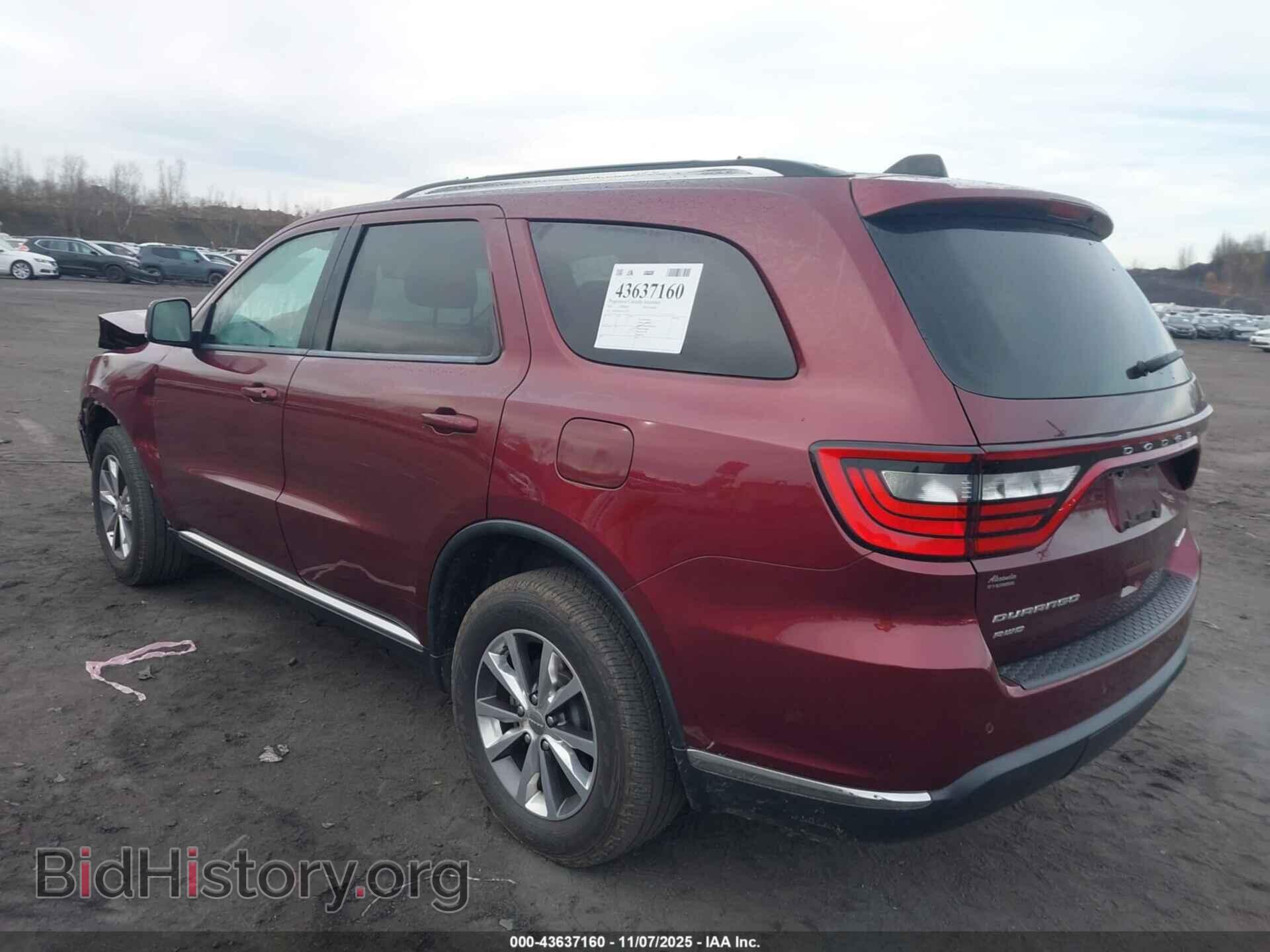 2016 DODGE DURANGO - VIN: 1C4RDJDG8GC353507 - Фото 3