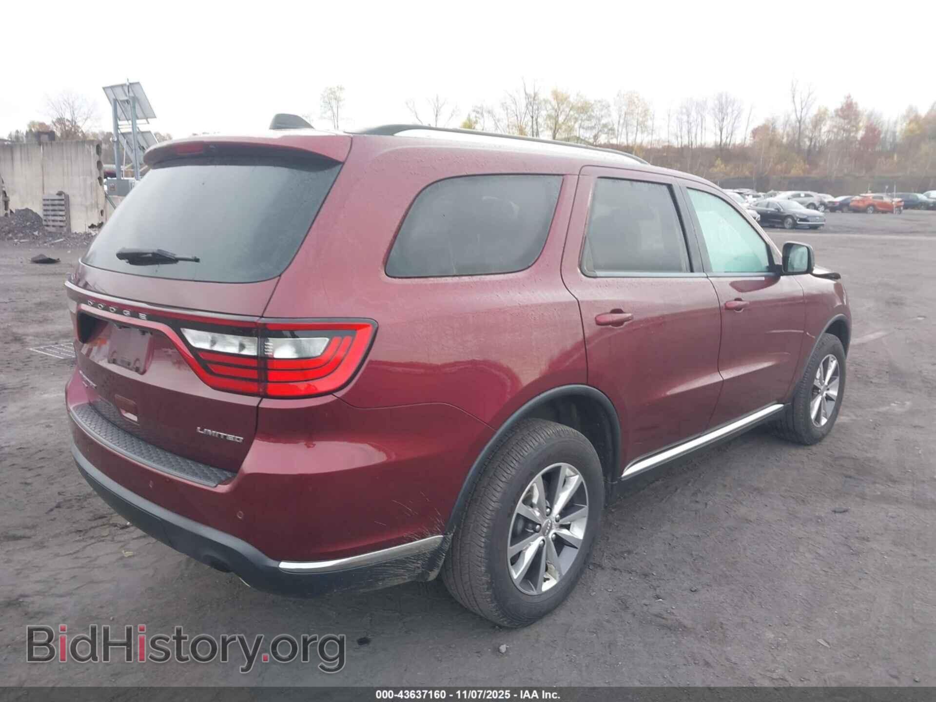2016 DODGE DURANGO - VIN: 1C4RDJDG8GC353507 - Фото 4