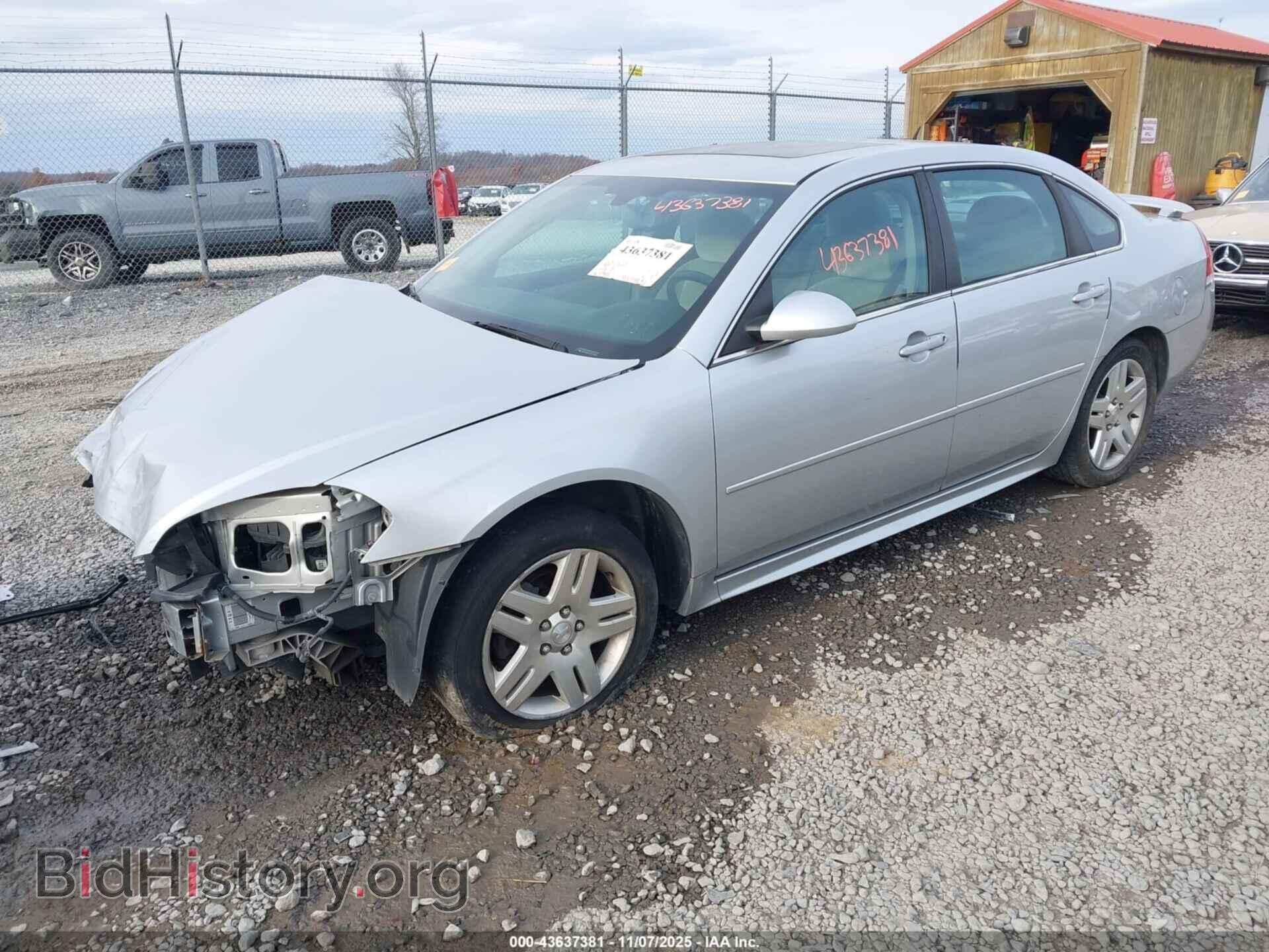 2012 CHEVROLET IMPALA - VIN: 2G1WG5E3XC1236341 - Фото 2