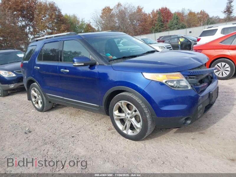 2014 Ford EXPLORER Limited (VIN 1FM5K8F8XEGB85065) — фото 1 из 16, IAAI, повреждение: передняя часть