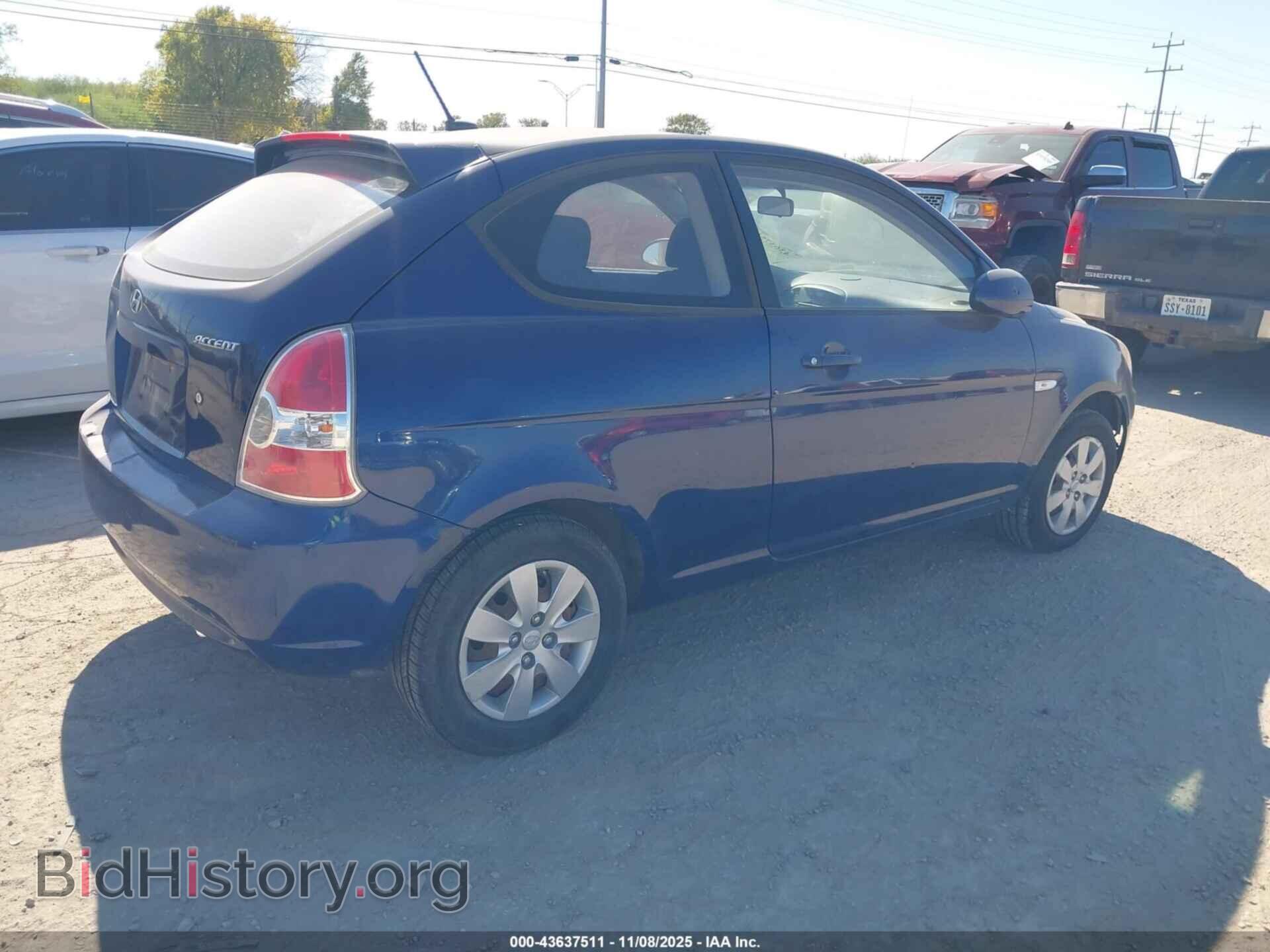 2008 HYUNDAI ACCENT - VIN: KMHCM36C28U092328 - Фото 4